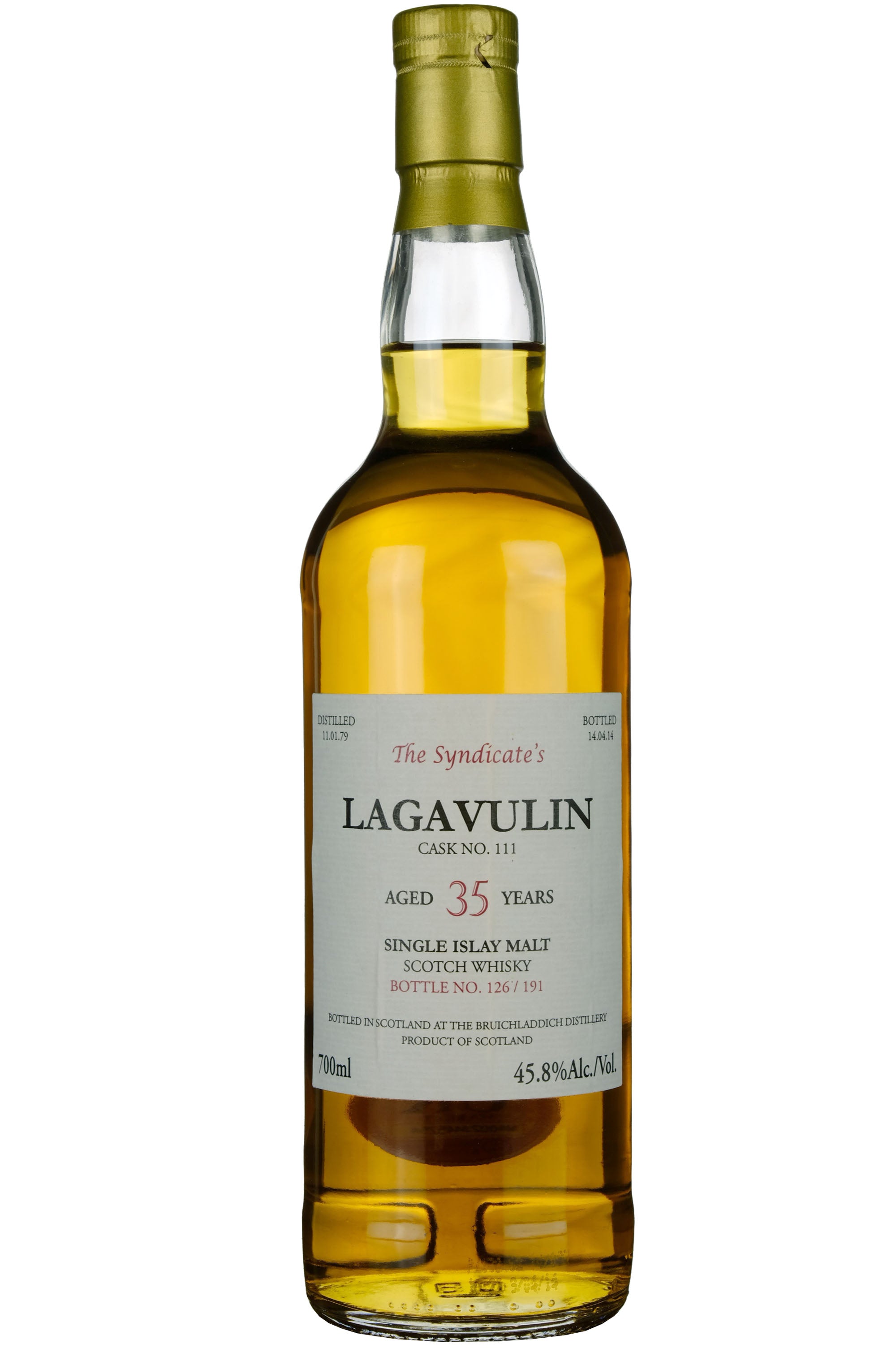 Lagavulin 1979-2014 | 35 Year Old The Syndicate's Single Cask 111