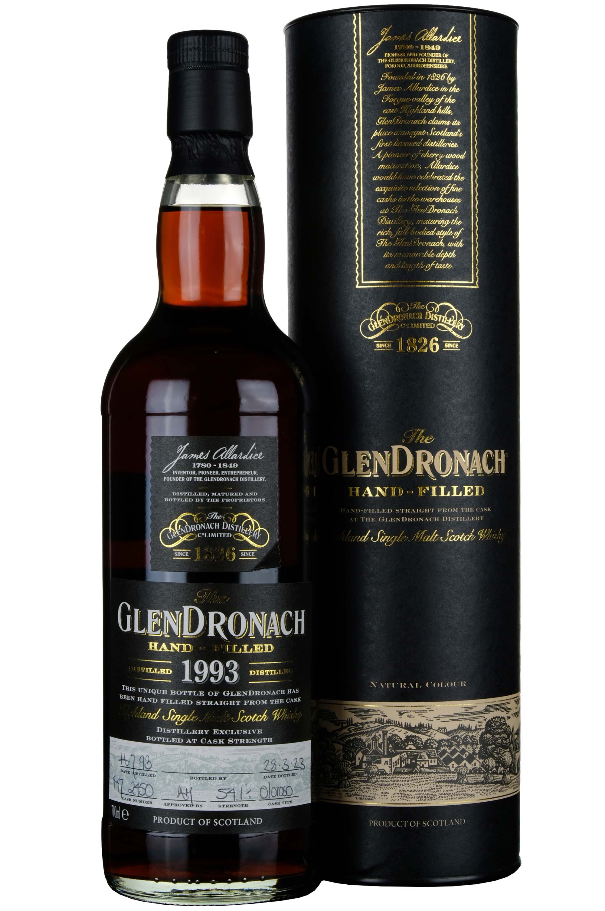 Glendronach 1993-2023 | 29 Year Old Hand Filled Single Cask 2450