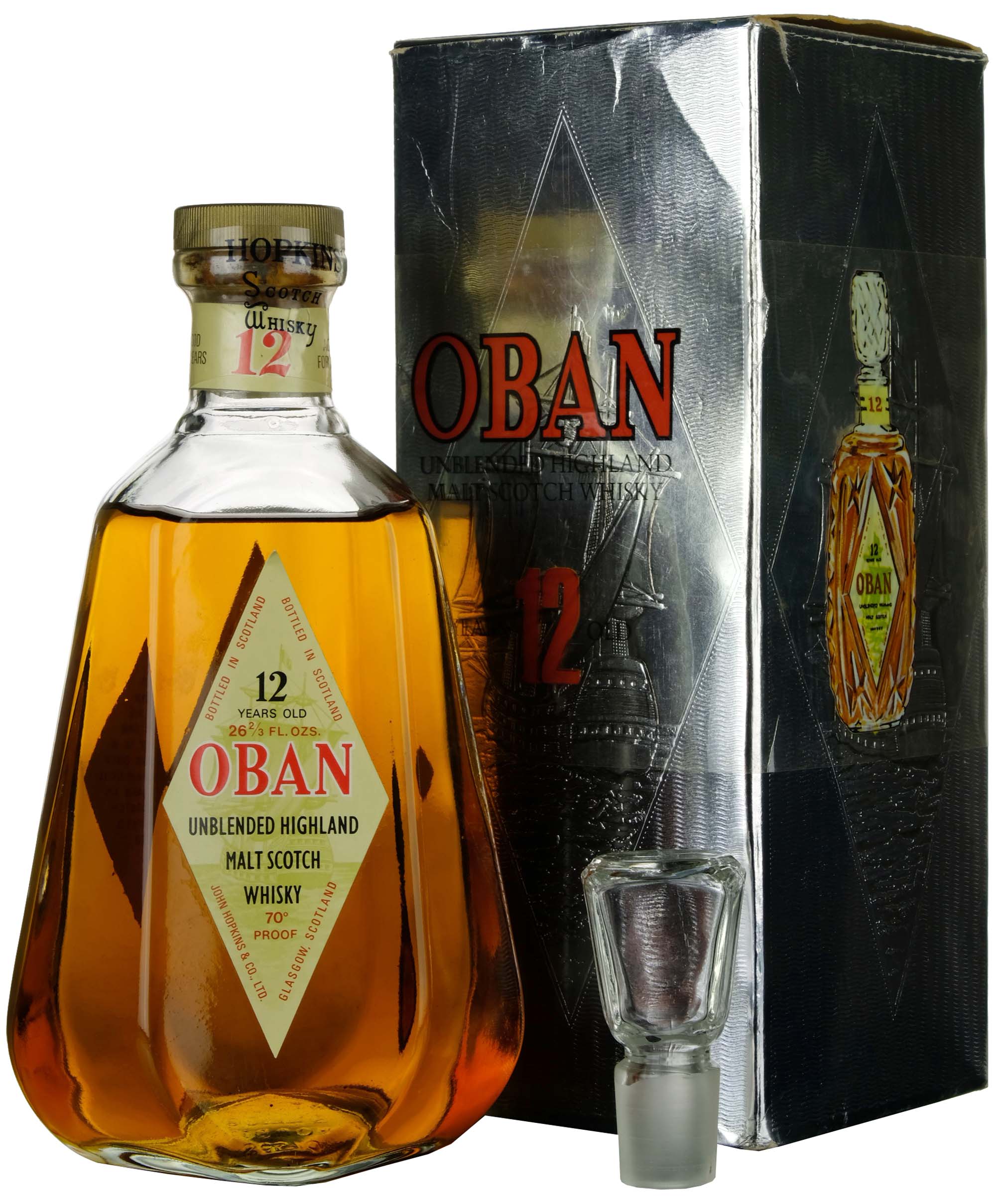 Oban 12 Year Old Unblended 1970s