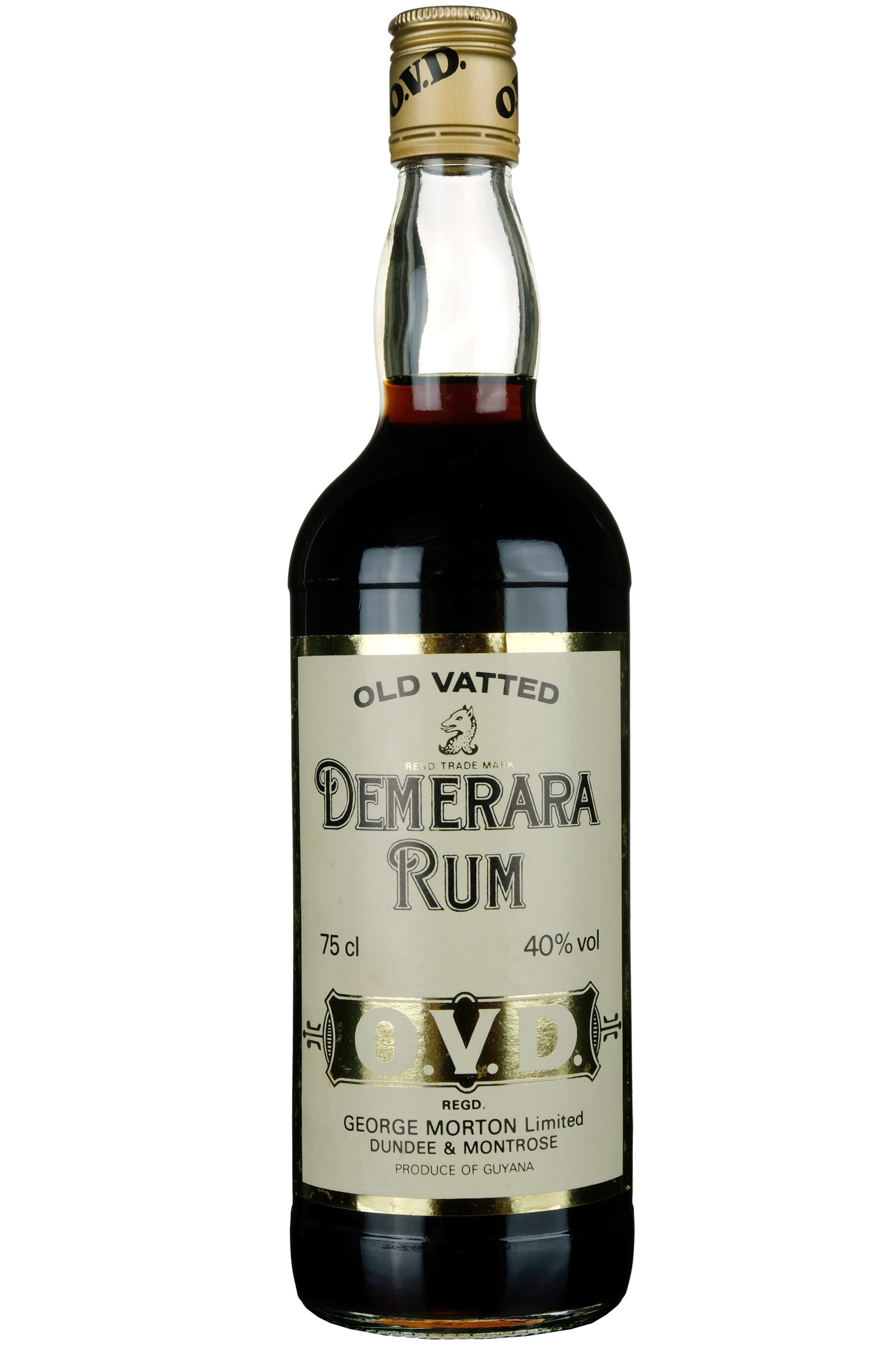 Old Vatted Demerara Rum 1980s