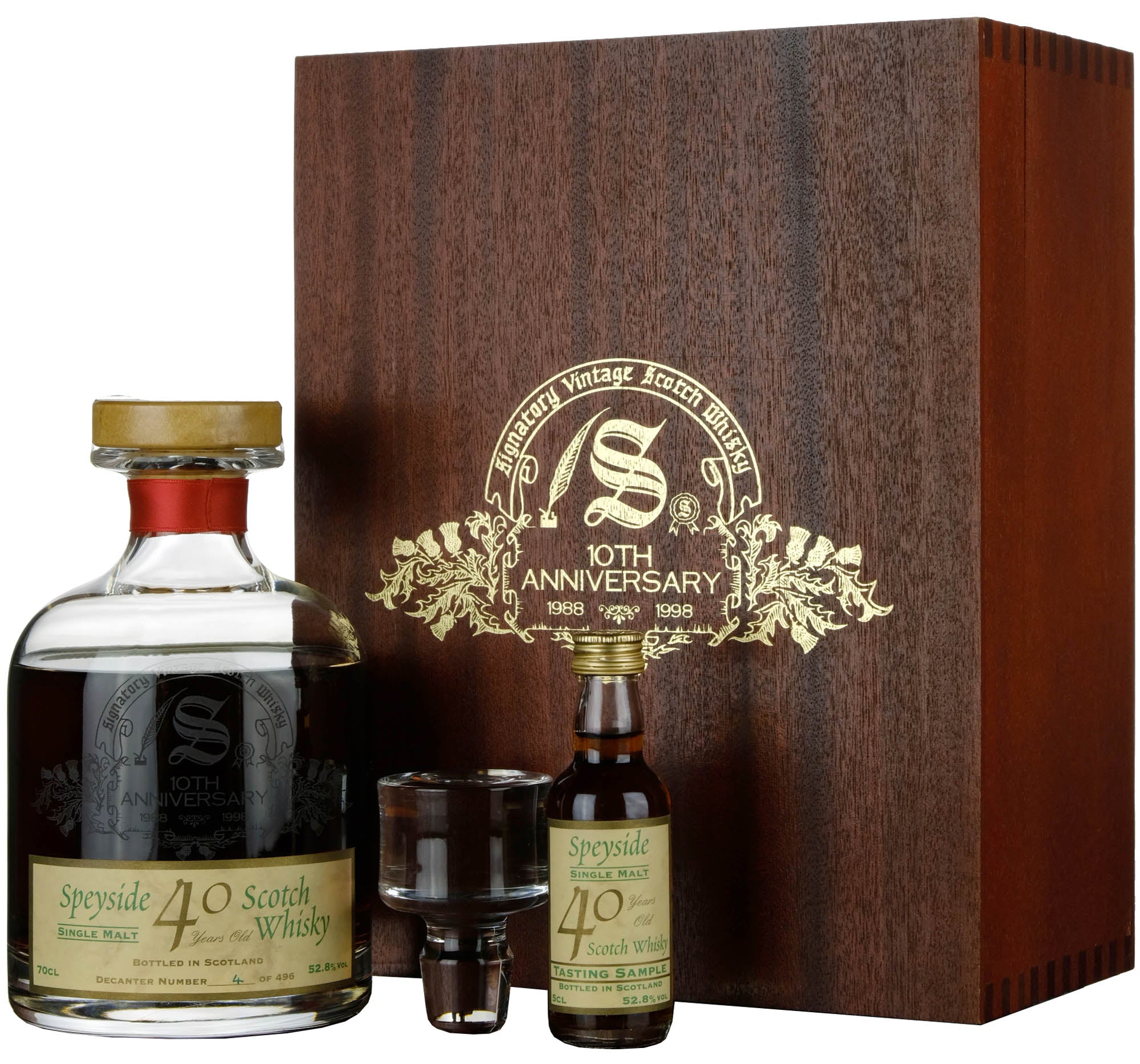 Glenfarclas 1958-1998 | 40 Year Old Signatory Vintage 10th Anniversary Single Cask 2232