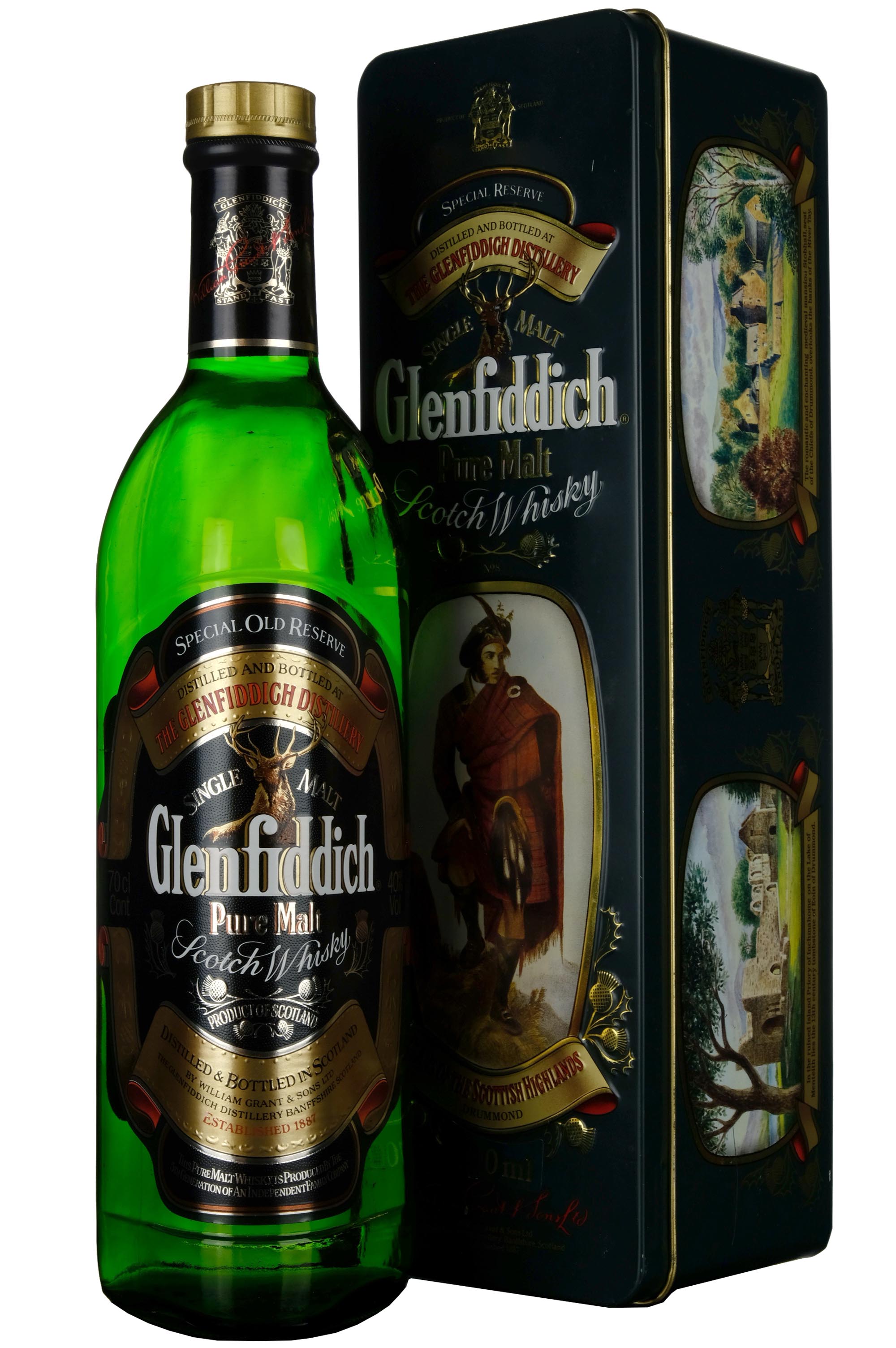 Glenfiddich Special Old Reserve 1990s Clan Drummond