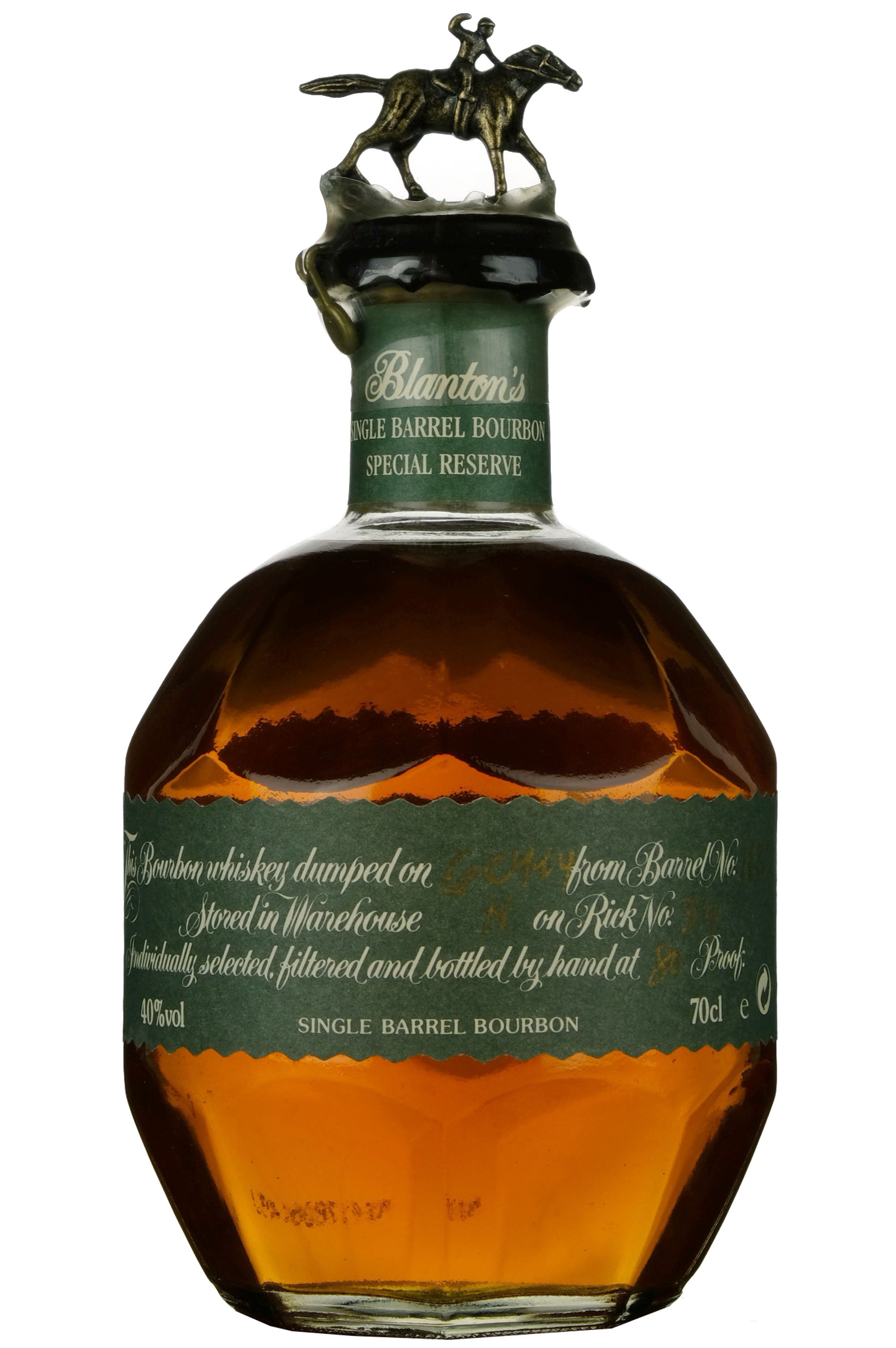 Blanton's Special Reserve Single Barrel 112 Bottled 2014