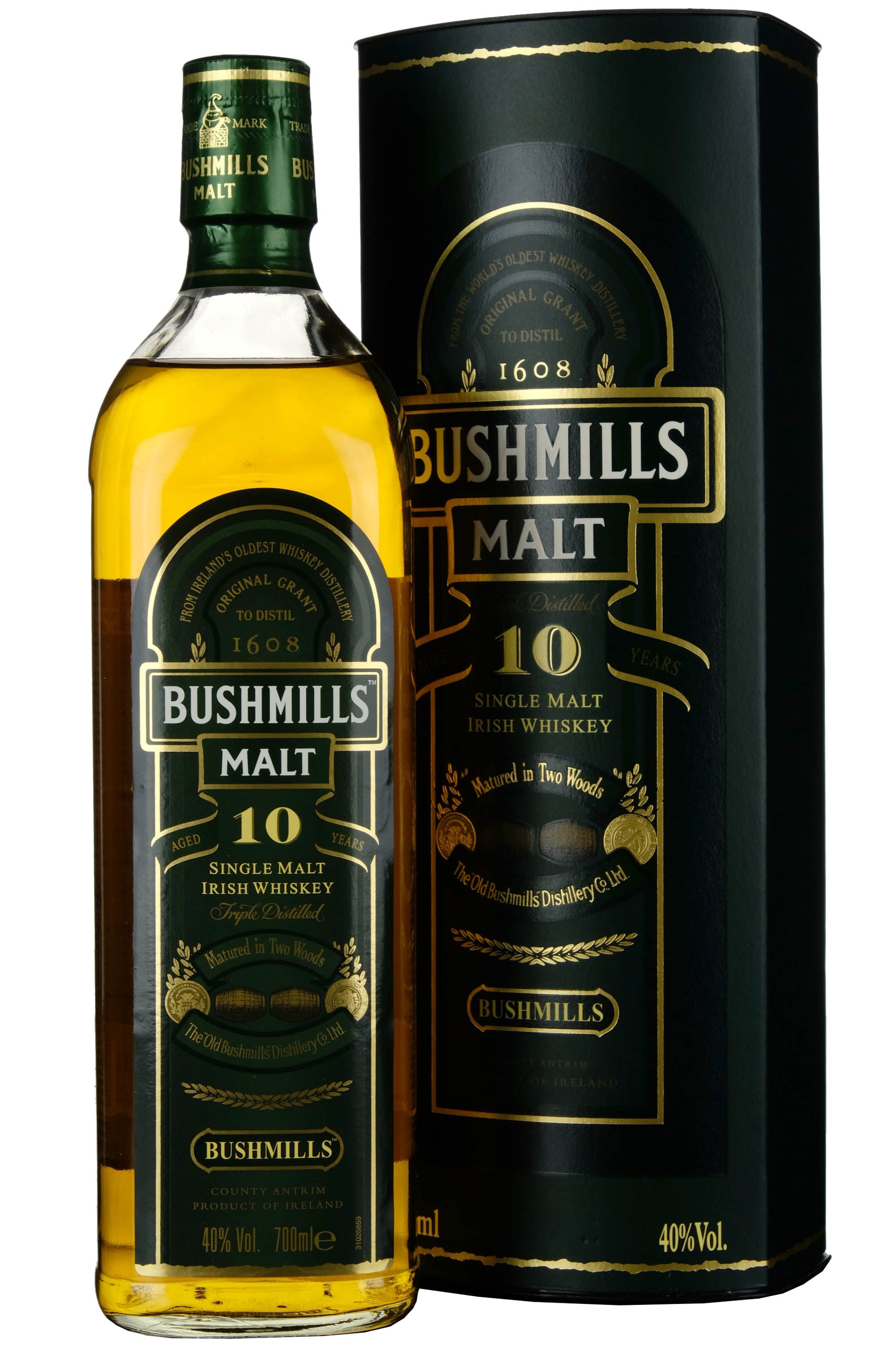 Bushmills Malt 10 Year Old Single Malt 2000s