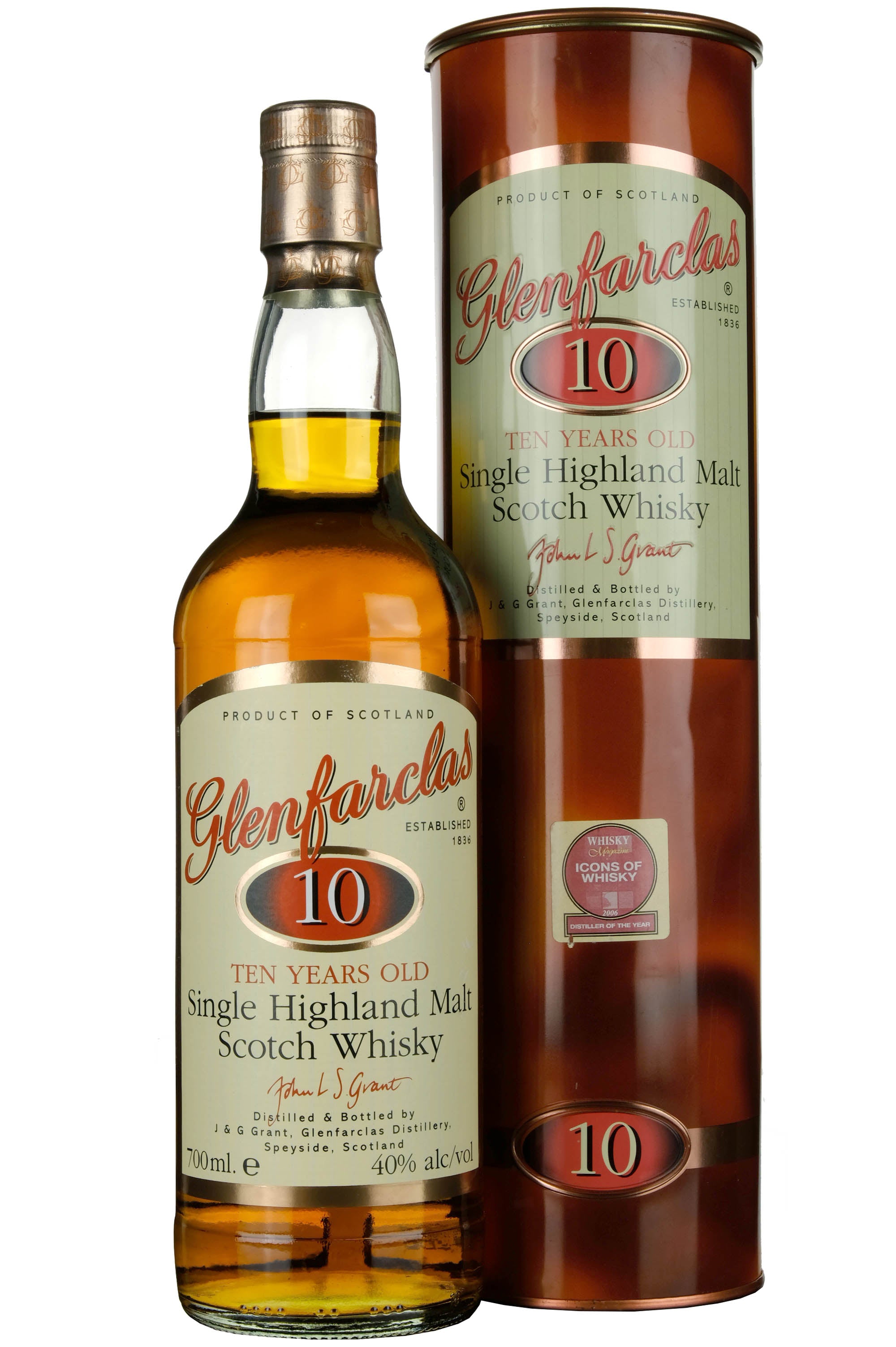 Glenfarclas 10 Year Old 2000s