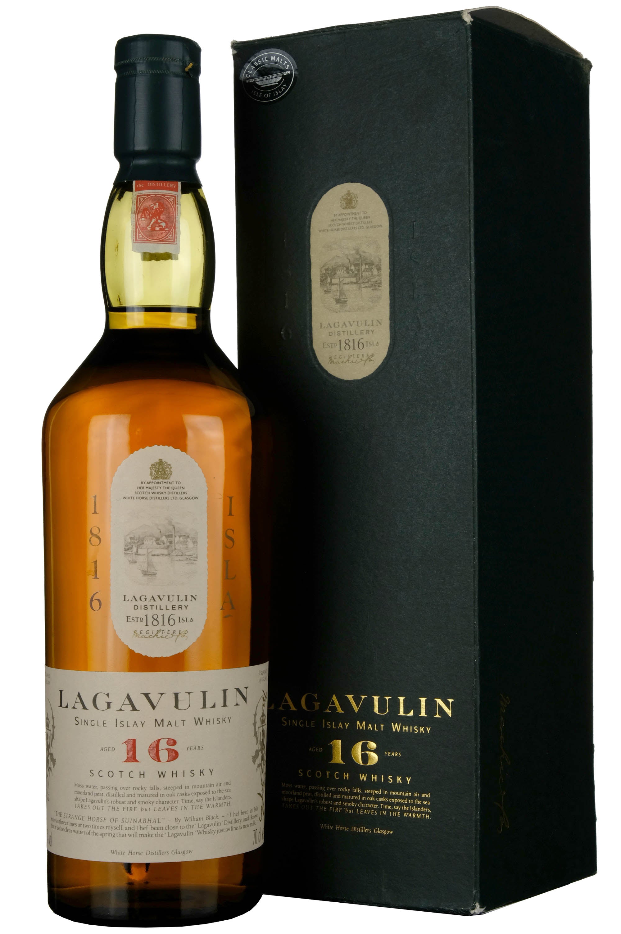 Lagavulin 16 Year Old White Horse 1990s