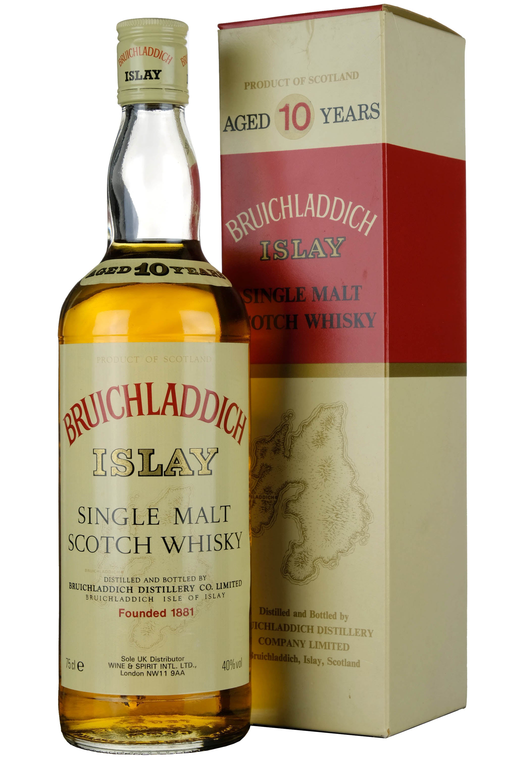 Bruichladdich 10 Year Old Early 1980s