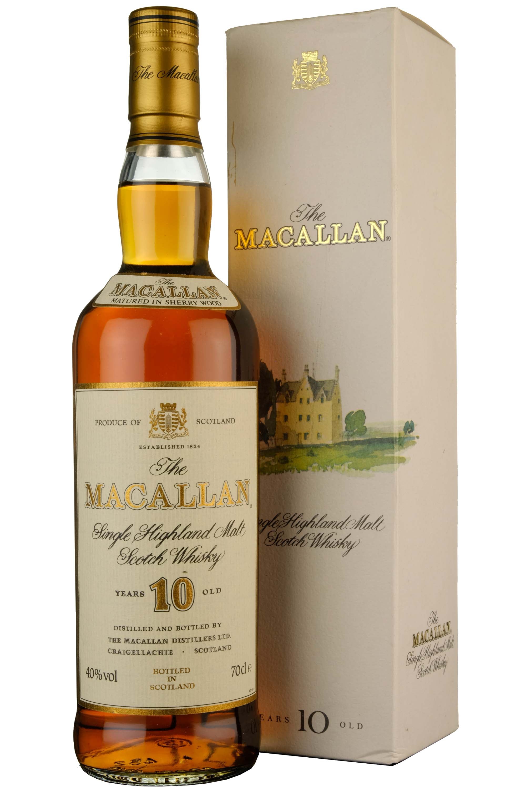 Macallan 10 Year Old Sherry Cask 1990s