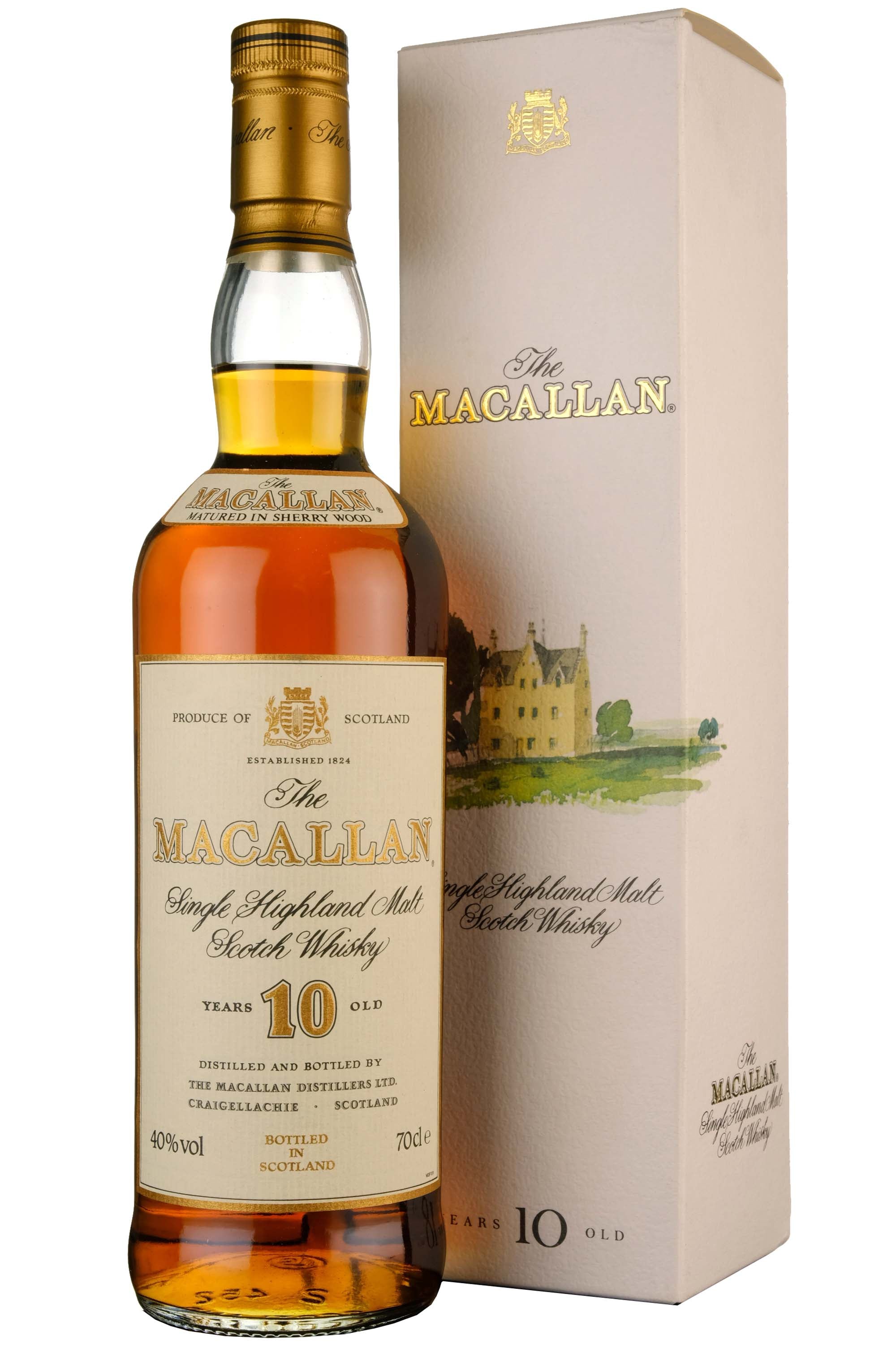 Macallan 10 Year Old Sherry Cask 1990s