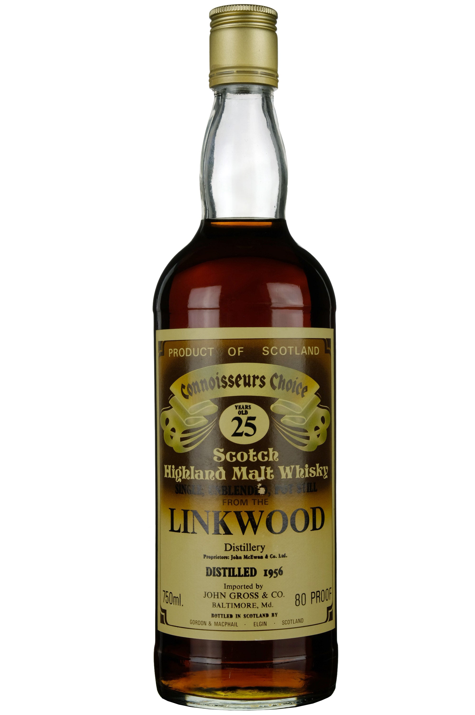 Linkwood 1956 | 25 Year Old Gordon & MacPhail Connoisseurs Choice