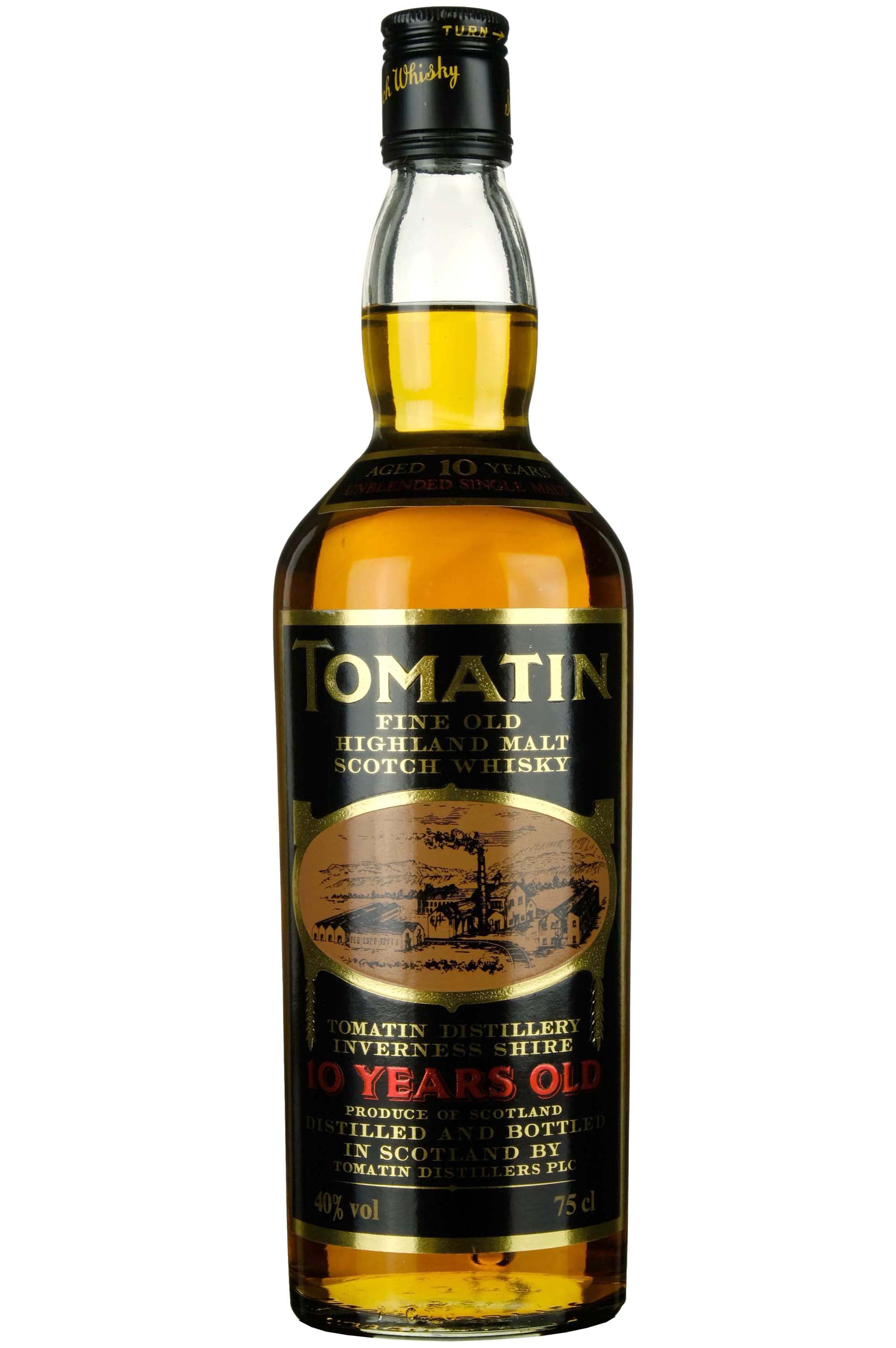 Tomatin 10 Year Old 1980s
