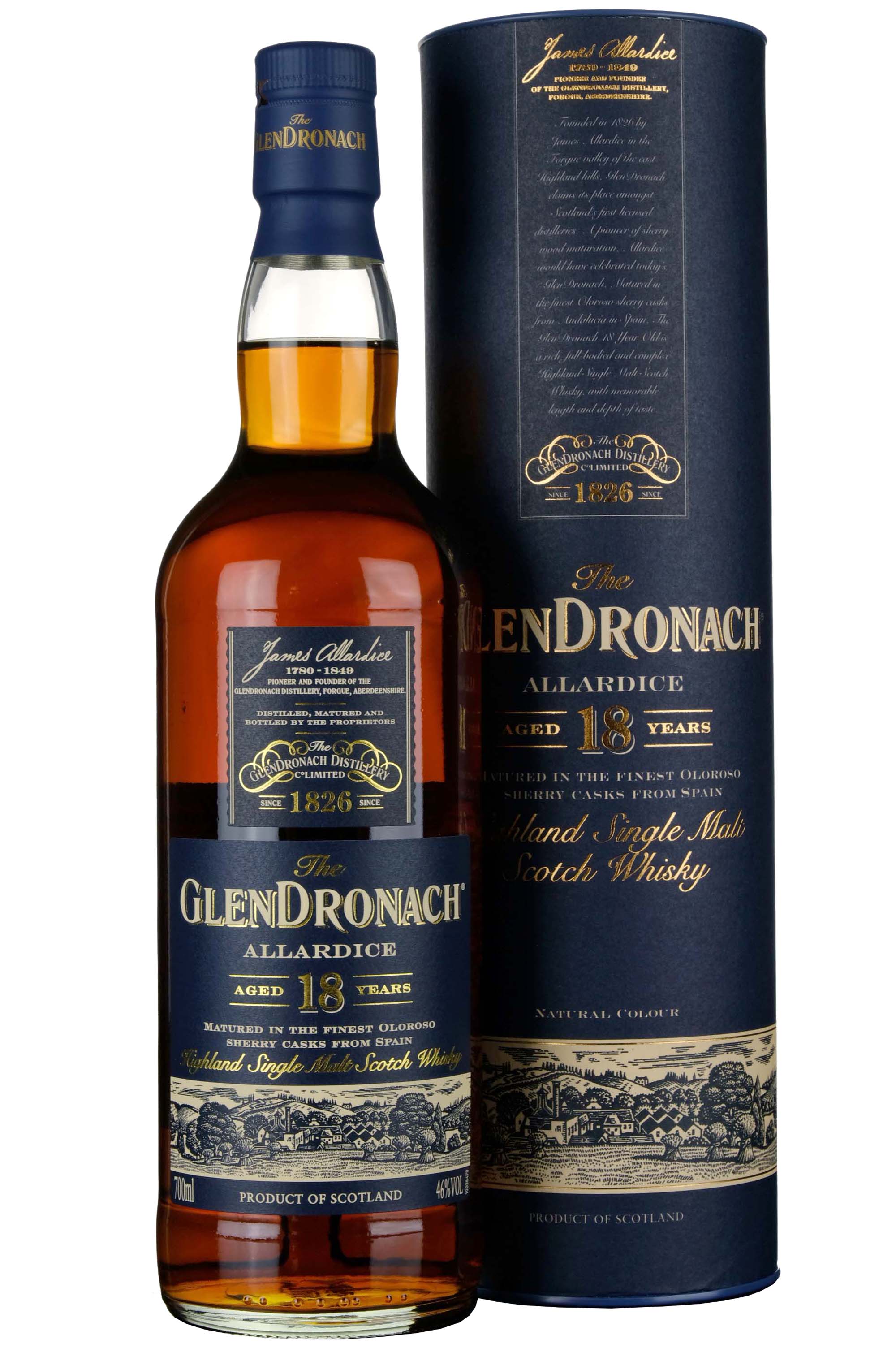 Glendronach 18 Year Old Allardice Bottled 2022