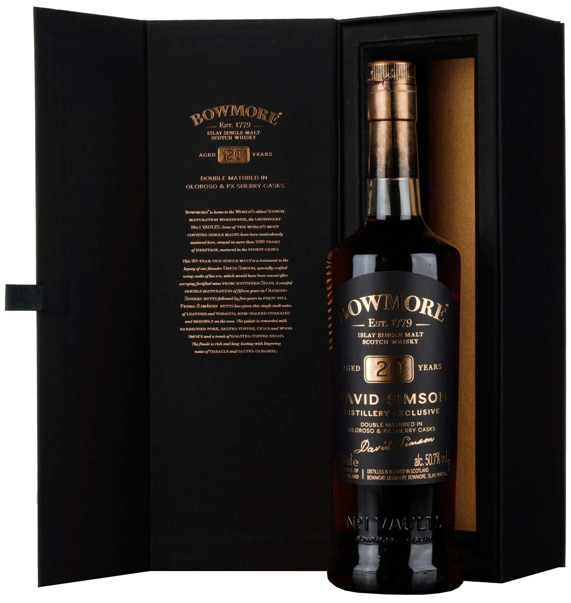 Bowmore 20 Year Old David Simson Distillery Exclusive Bottled 2020