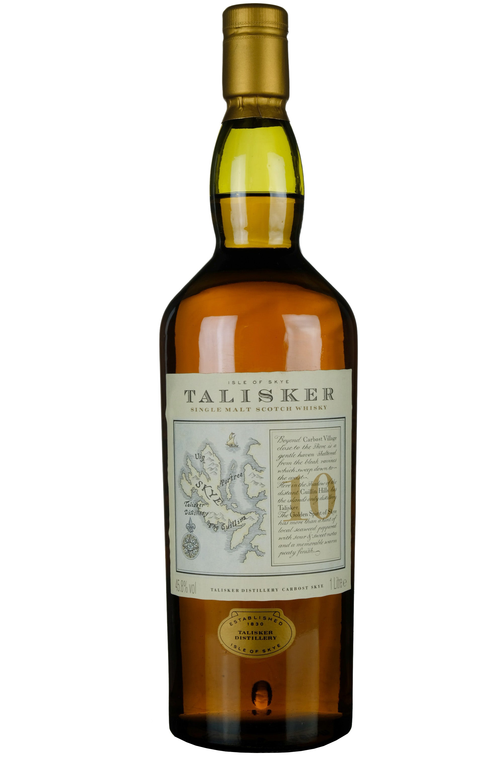 Talisker 10 Year Old 1990s 1 Litre