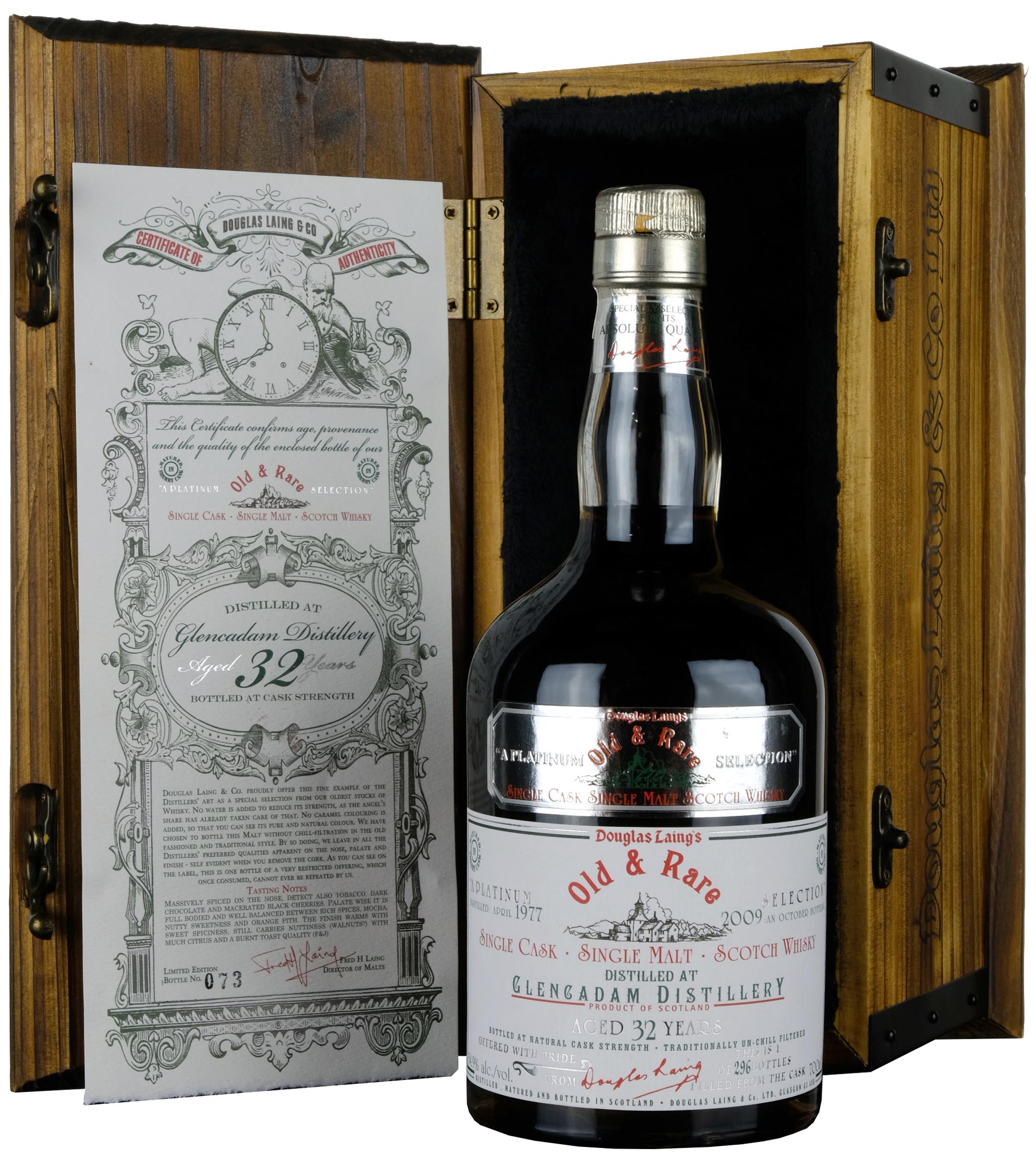 Glencadam 1977-2009 | 32 Year Old Douglas Laing Old & Rare Platinum Selection Single Cask