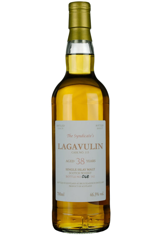 Lagavulin 1979-2017 | 38 Year Old The Syndicate's Single Cask 115