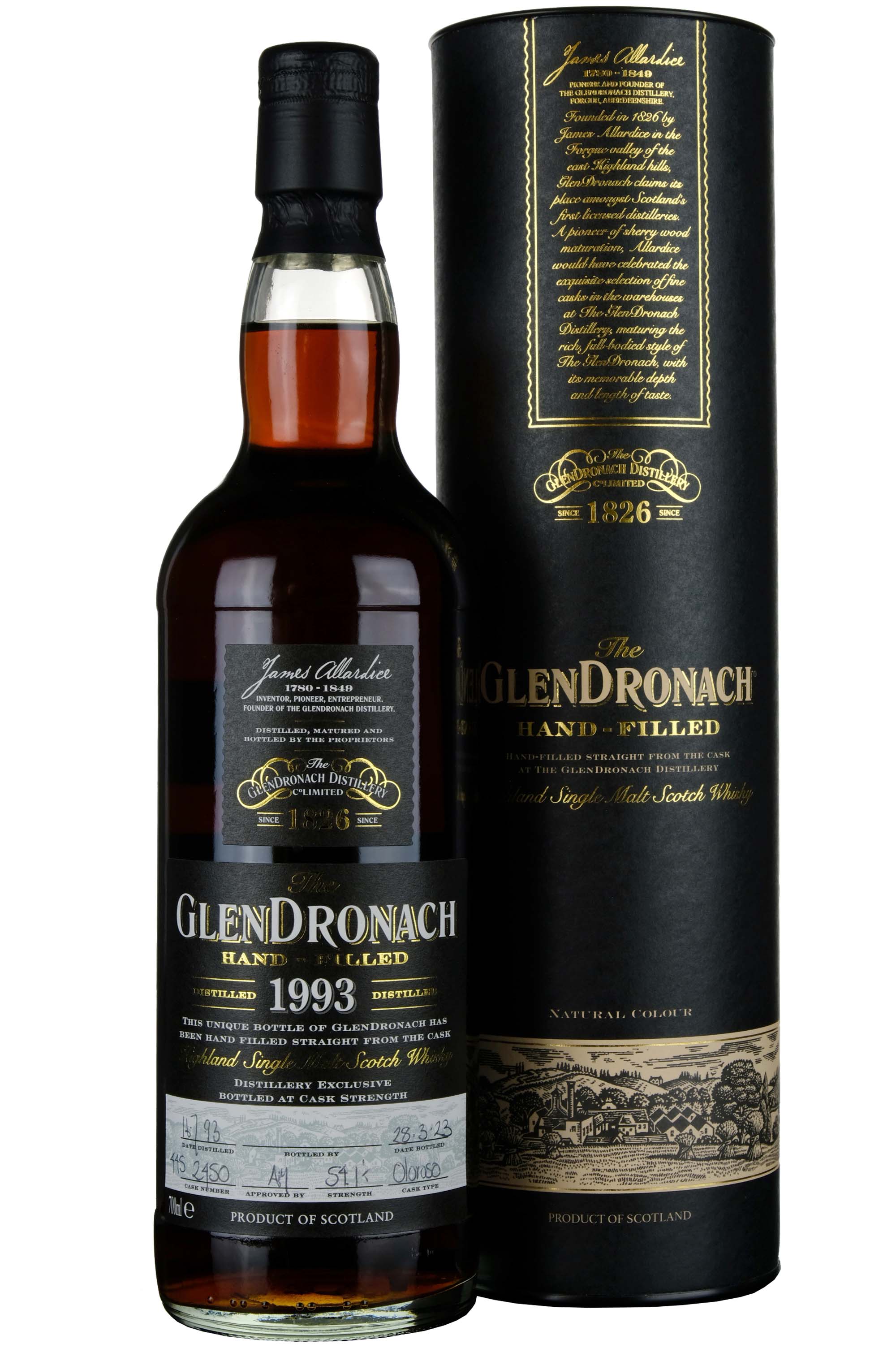 Glendronach 1993-2023 | 29 Year Old Hand Filled Single Cask 2450