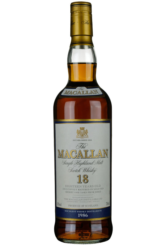 Macallan 1986-2004 | 18 Year Old Sherry Cask