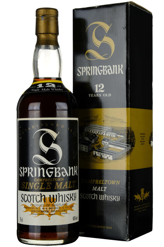 Springbank 12 Year Old 1980s Sherry Wood