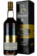 Springbank 12 Year Old 1980s Sherry Wood
