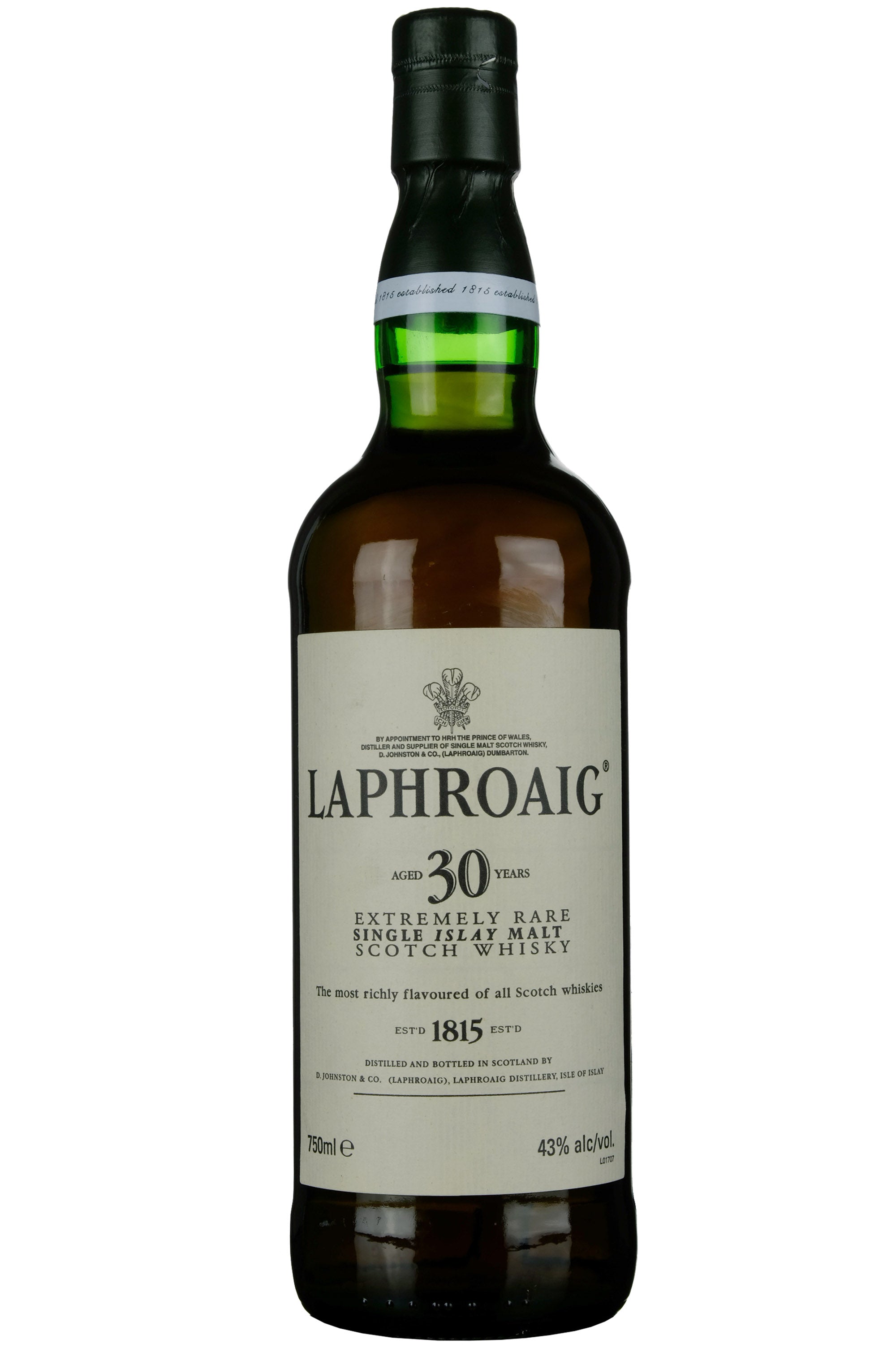 Laphroaig 30 Year Old 1990s