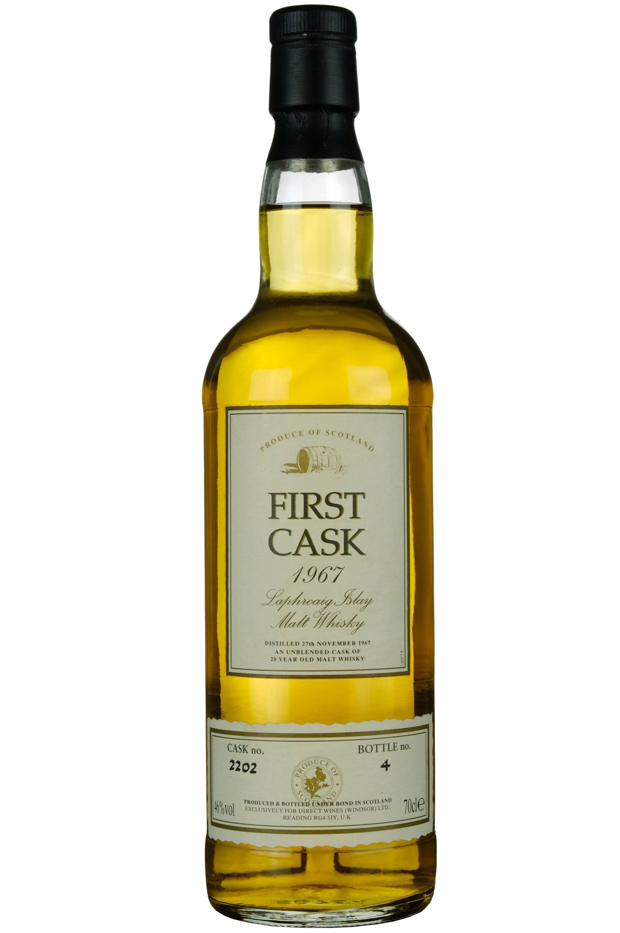 Laphroaig 1967 | 28 Year Old First Cask Single Cask 2202 - Whisky ...