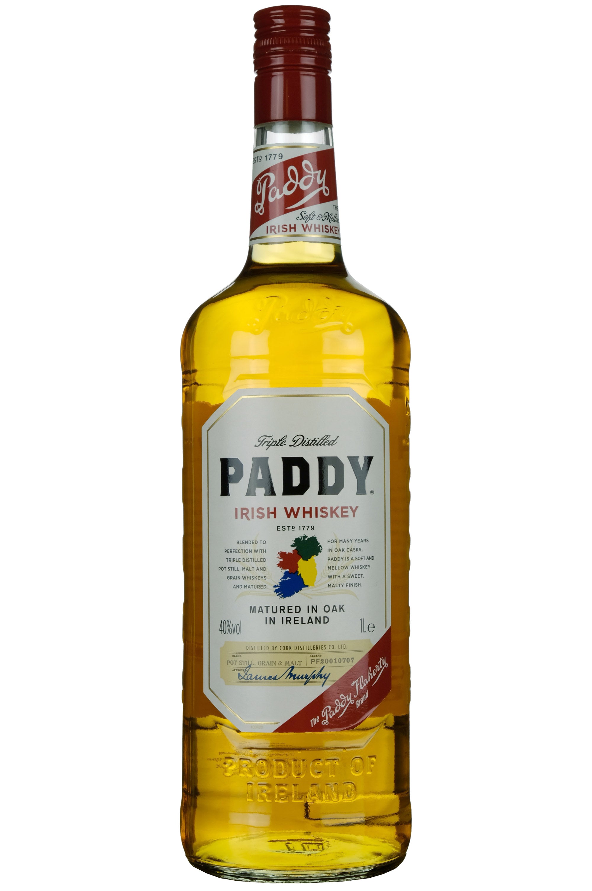 Paddy Triple Distilled 1 Litre