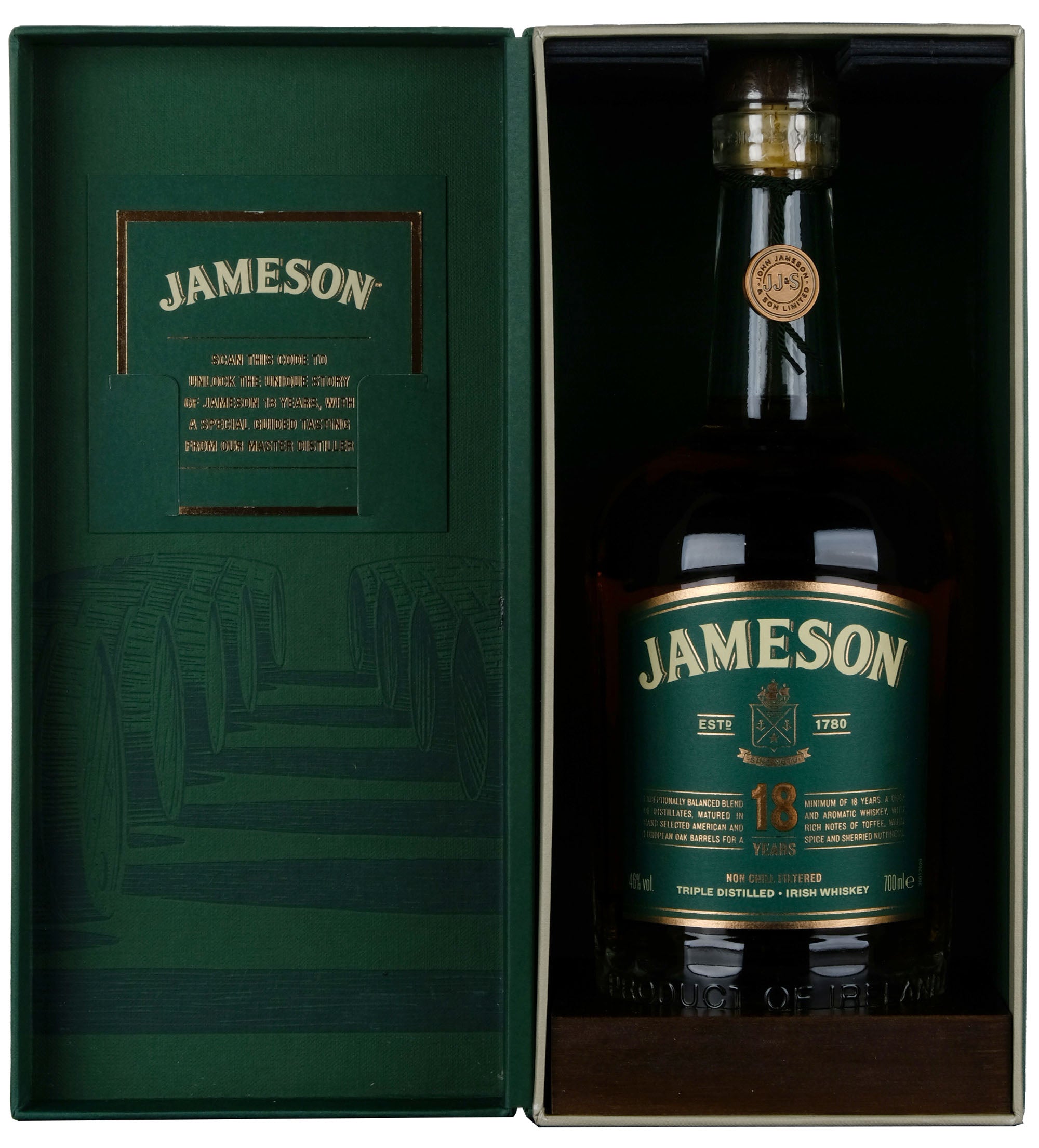Jameson 18 Year Old Bottled 2022