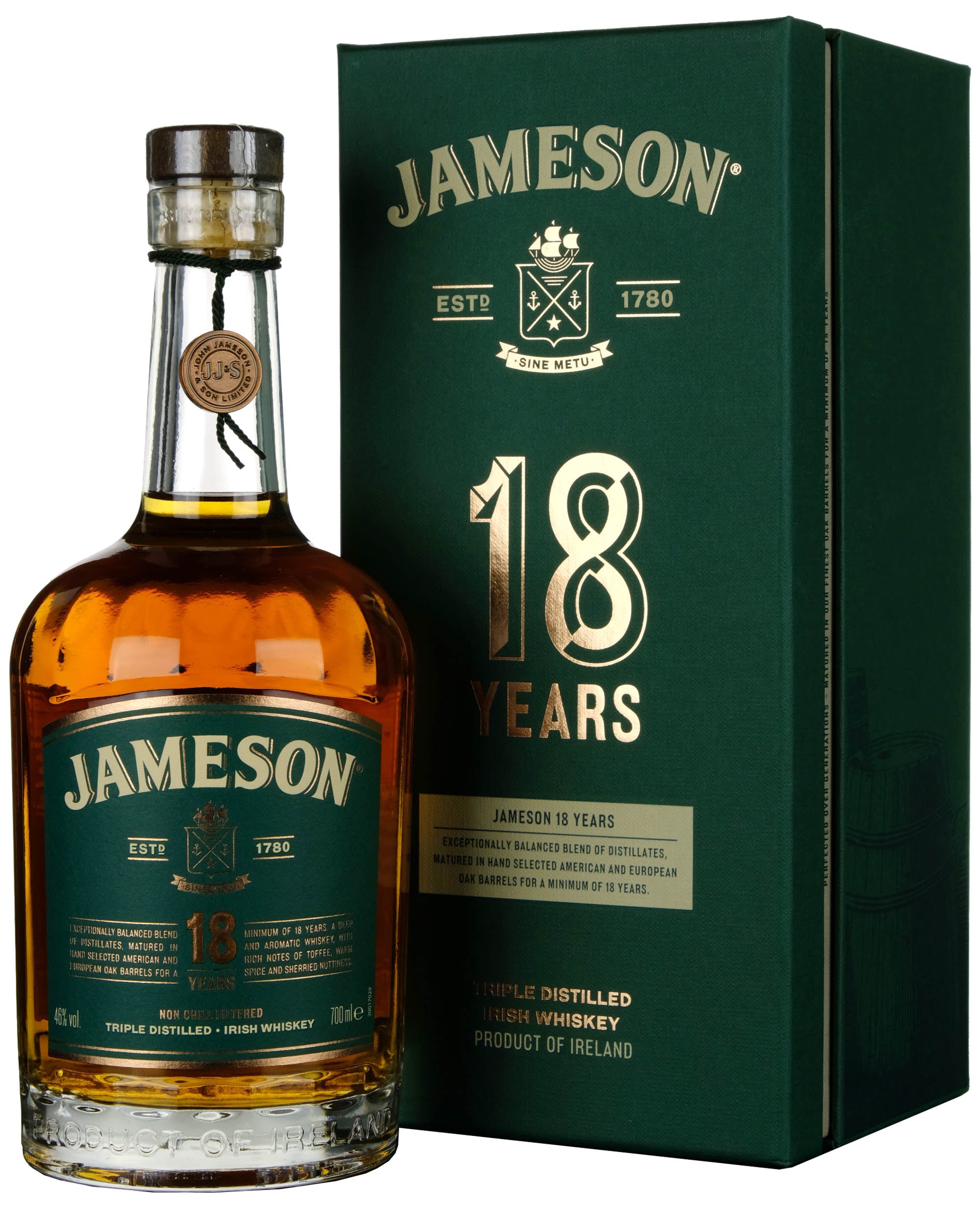 Jameson 18 Year Old Bottled 2022