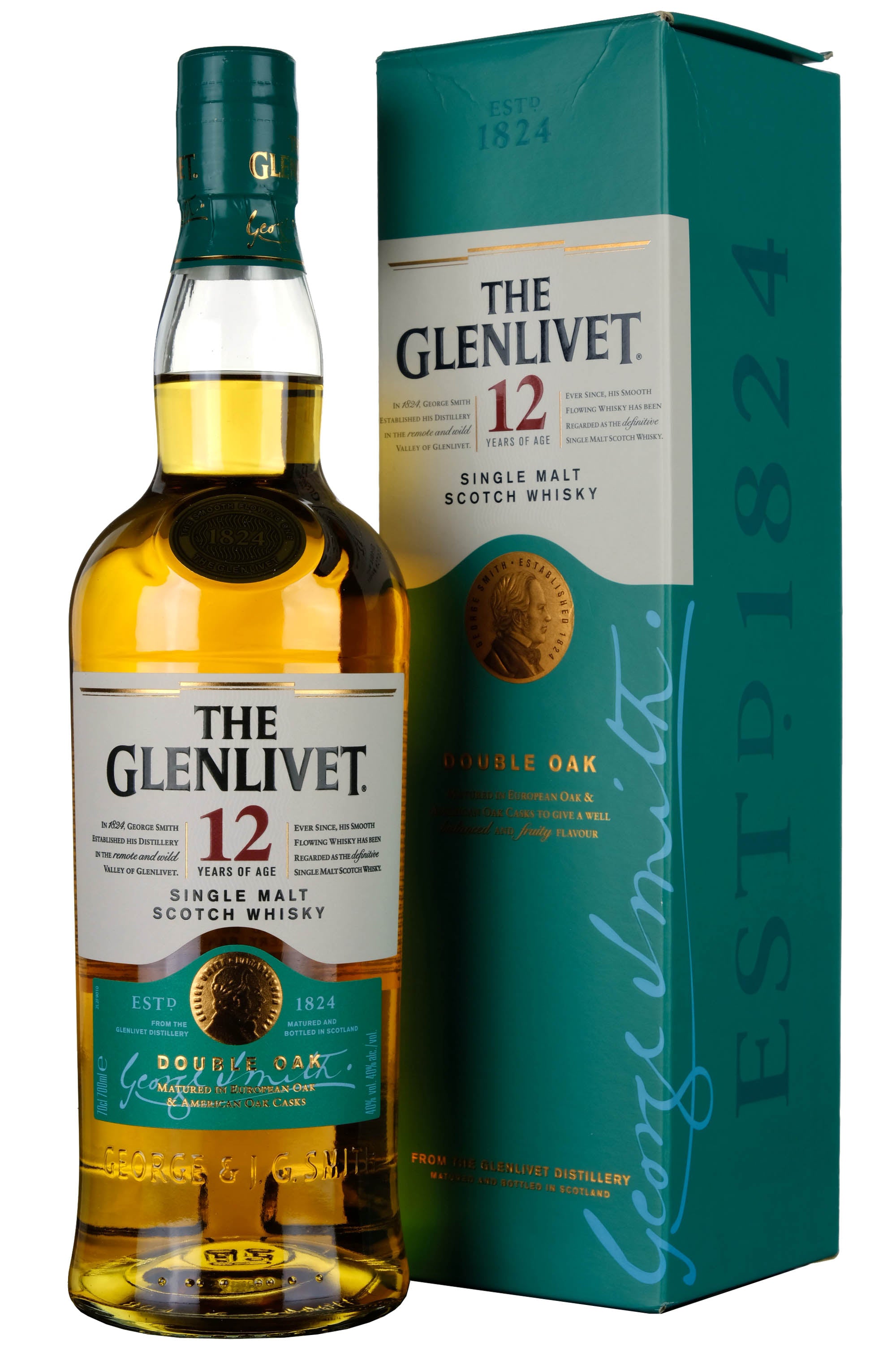 Glenlivet 12 Year Old Double Oak Bottled 2022