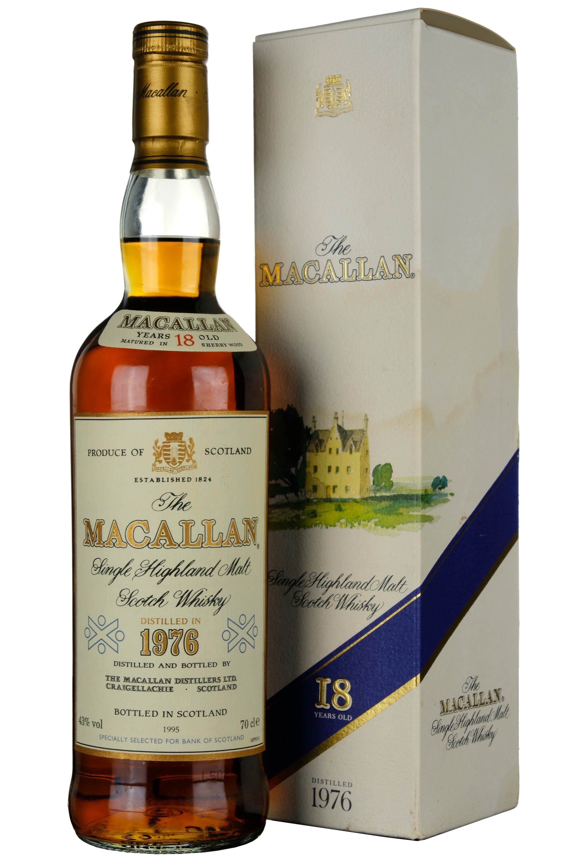 Macallan 1976-1995 | 18 Year Old Sherry Cask Specially Selected For Bank Of Scotland