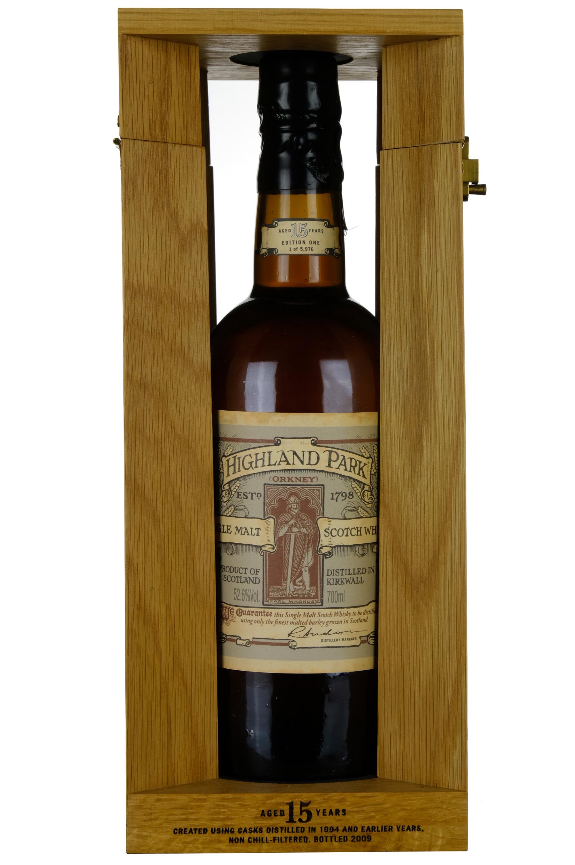 Highland Park 1994-2009 | 15 Year Old Earl Magnus 1st Edition