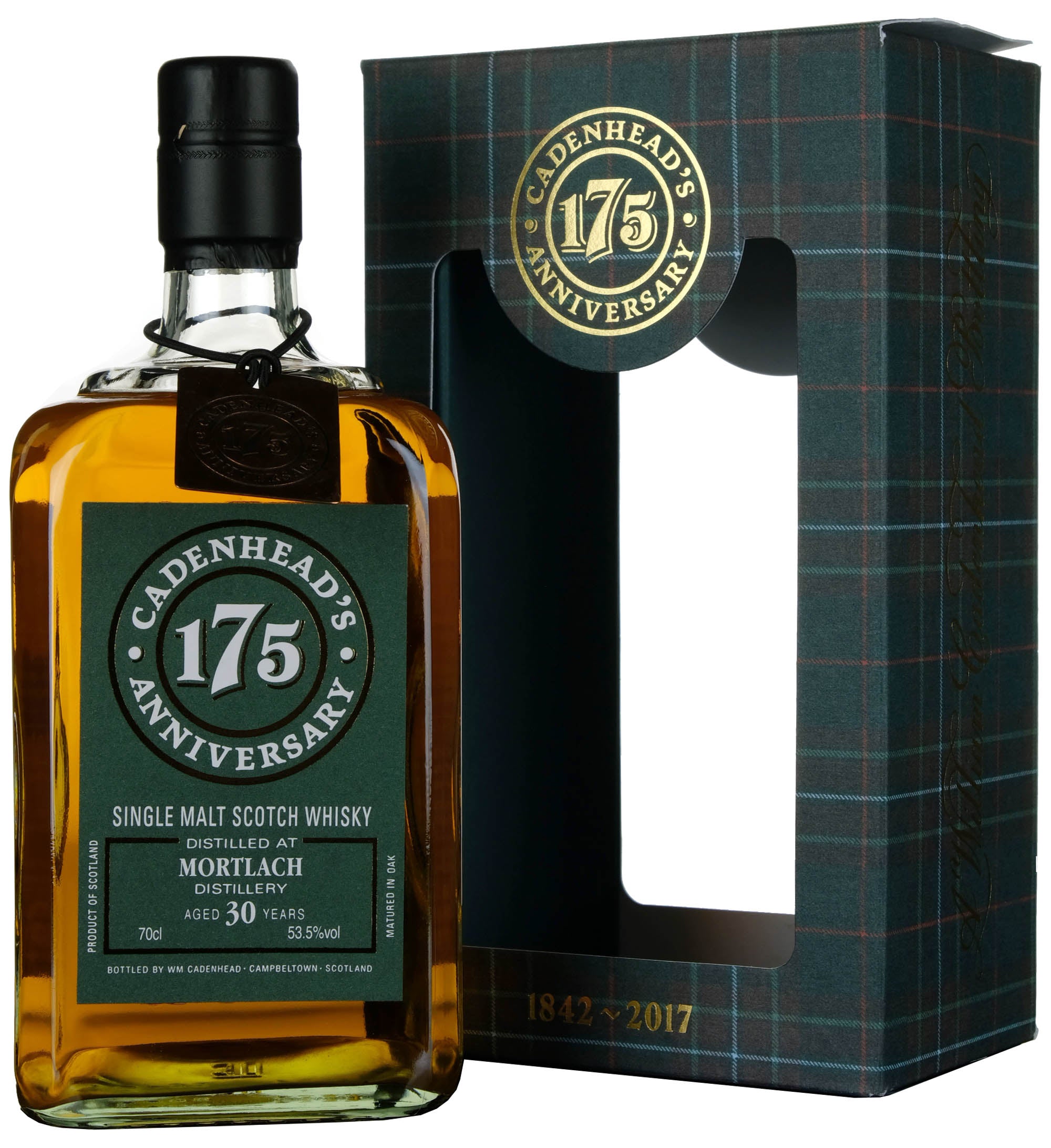 Mortlach 1987-2017 | 30 Year Old Cadenhead's Single Cask 175th Anniversary