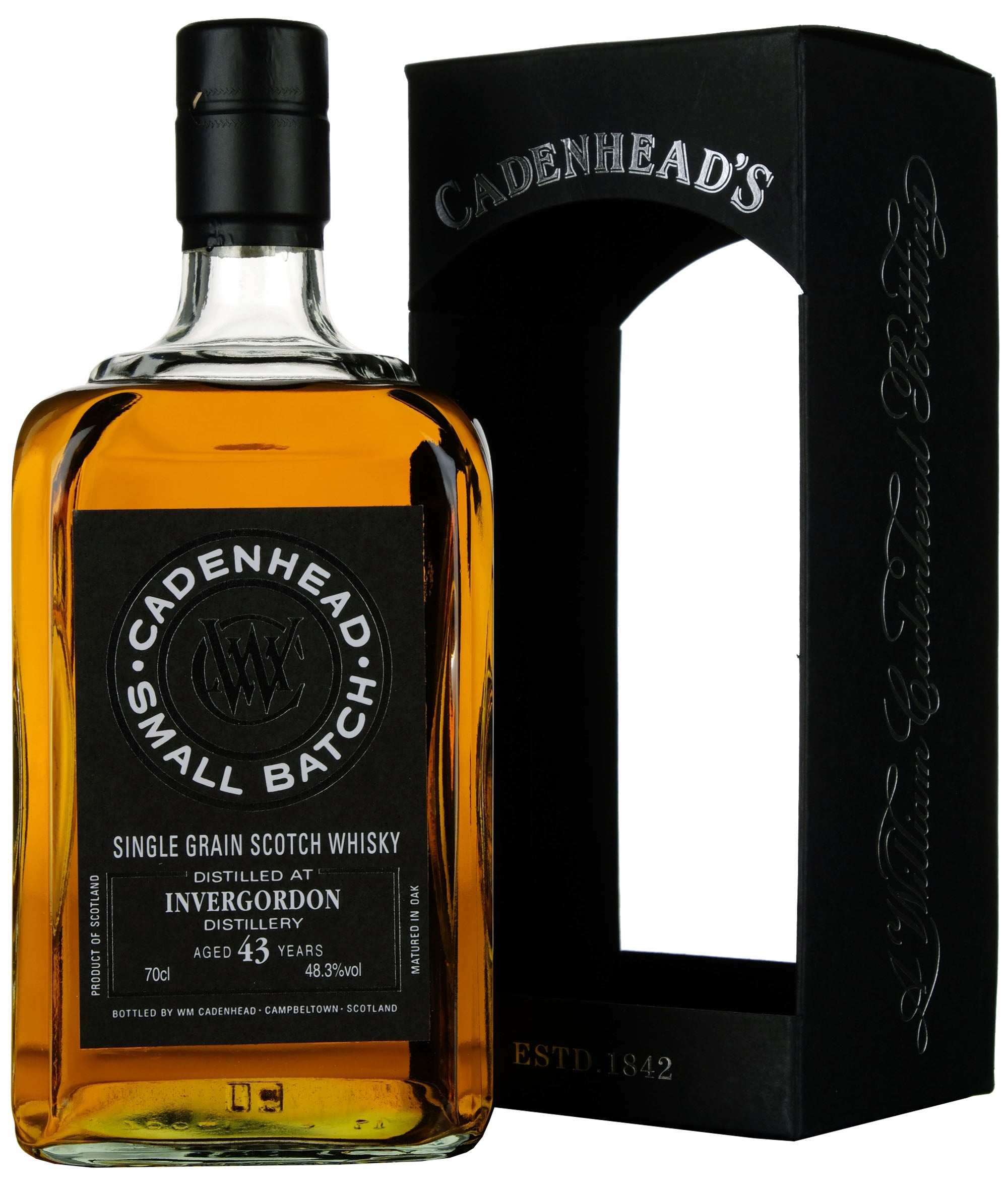 Invergordon 1972-2016 | 43 Year Old Cadenhead's Small Batch