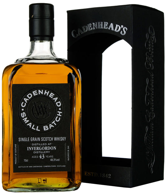 Invergordon 1972-2016 | 43 Year Old Cadenhead's Small Batch