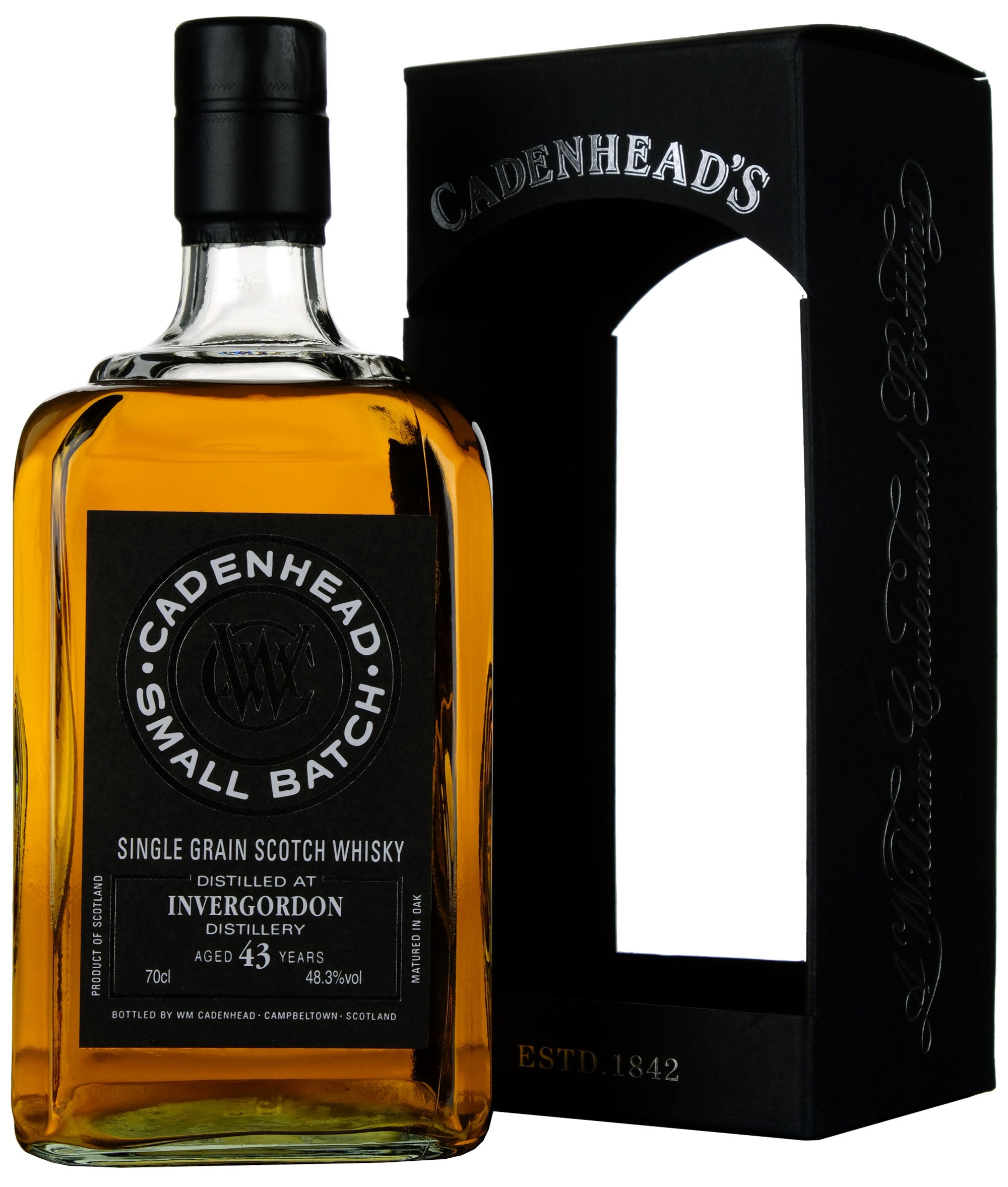 Invergordon 1972-2016 | 43 Year Old Cadenhead's Small Batch