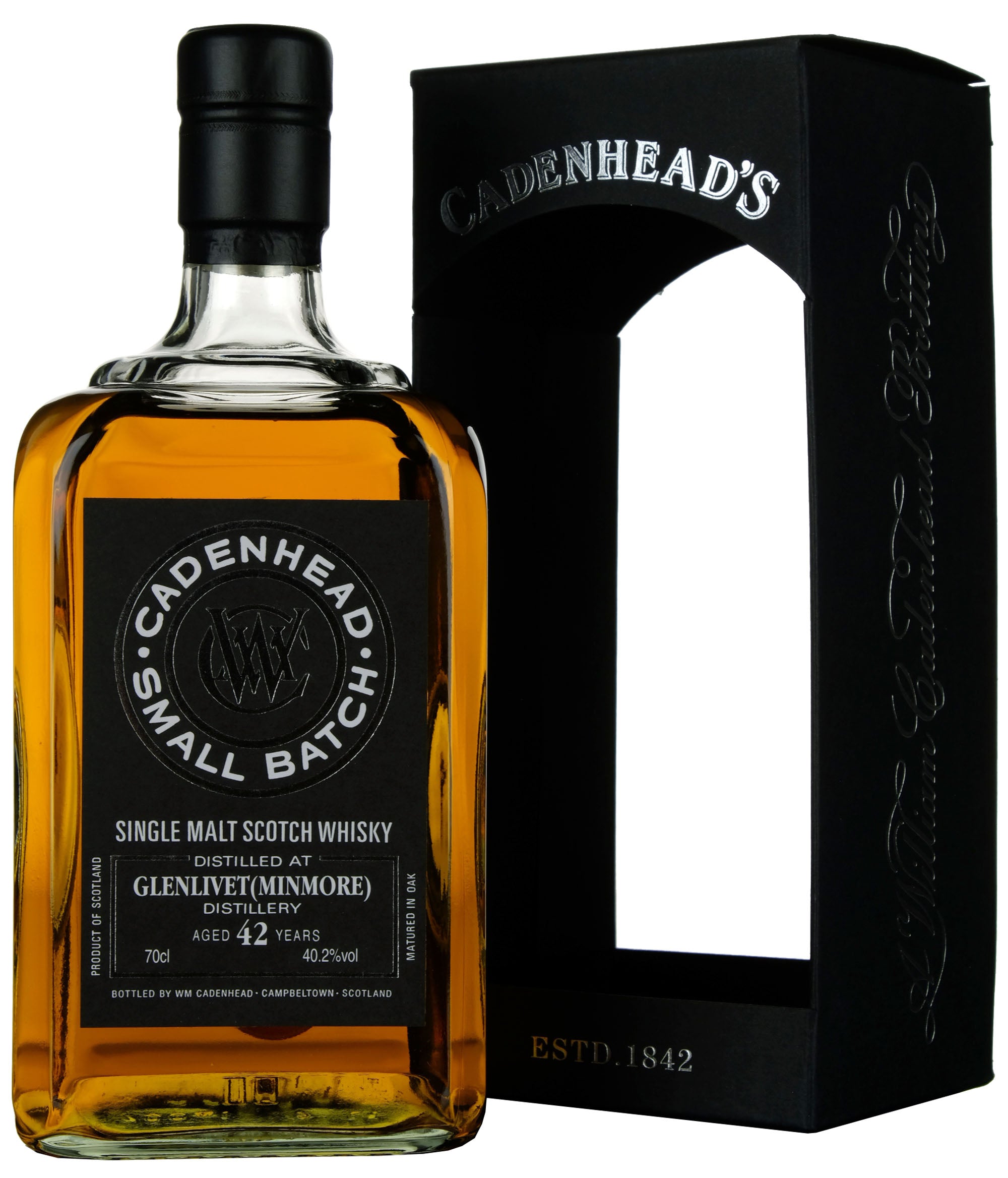 Glenlivet (Minmore) 1973-2015 | 42 Year Old Cadenhead's Small Batch