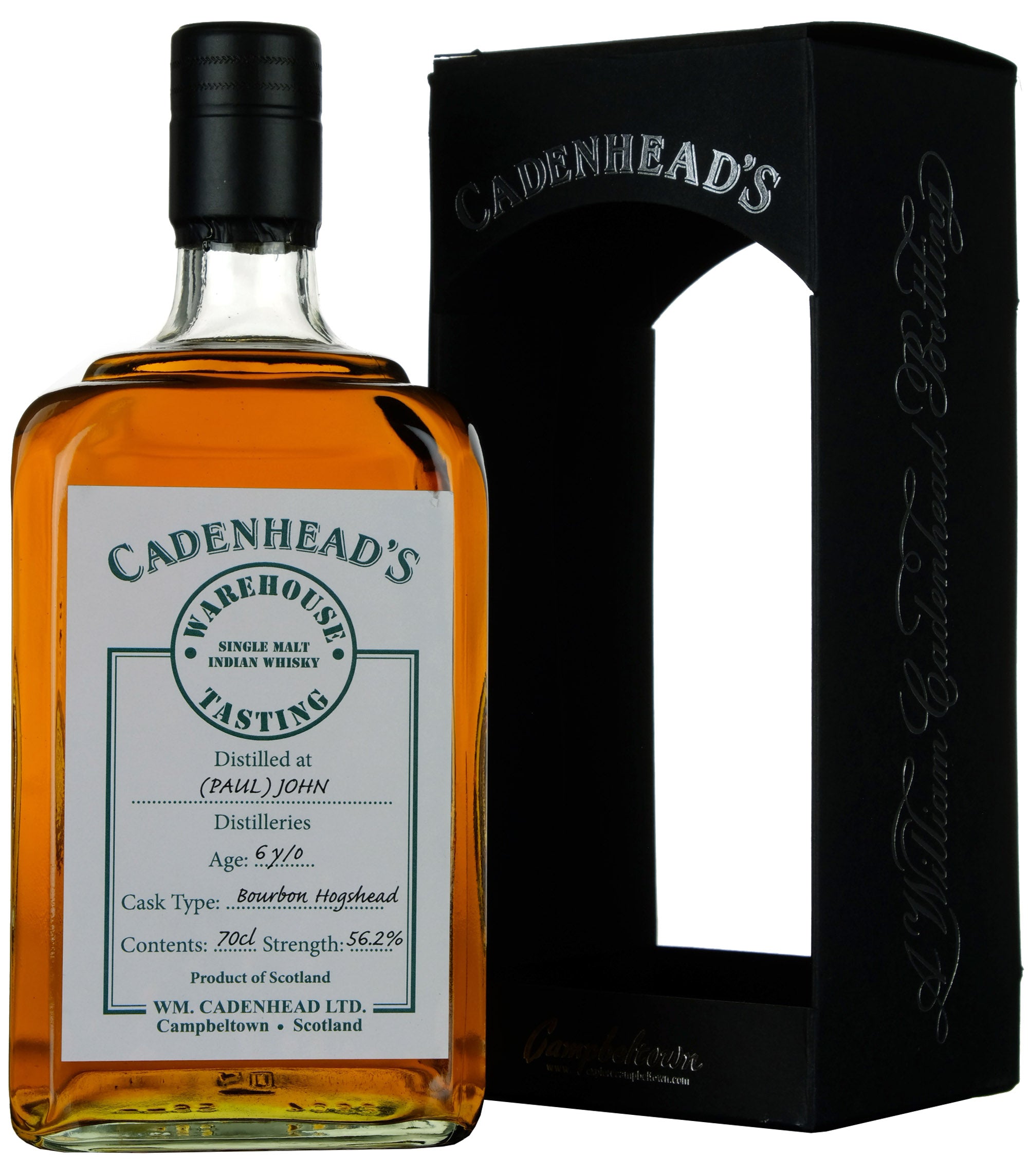 Paul John 6 Year Old Cadenhead's Warehouse Tasting