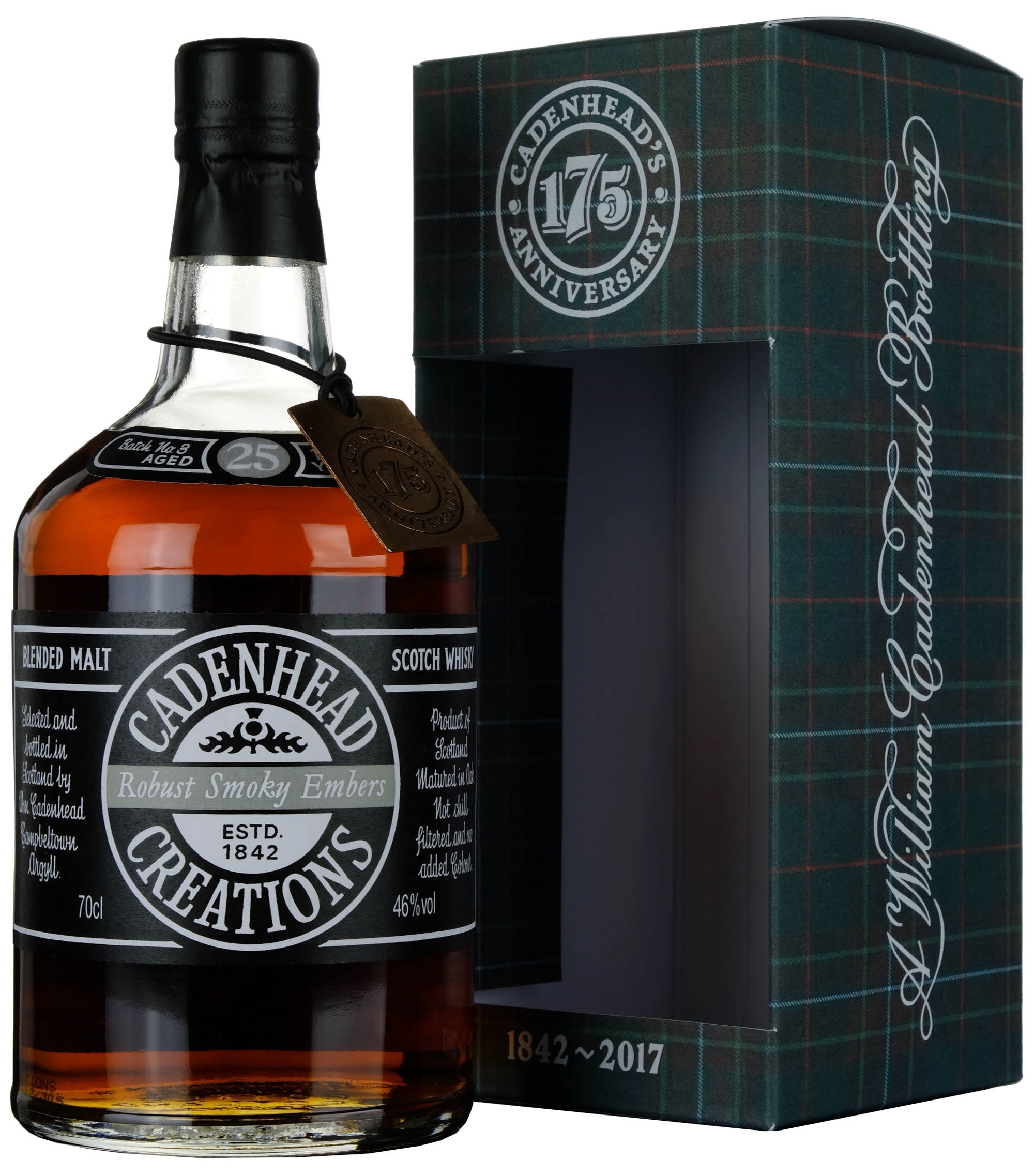 Cadenhead's Creations 25 Year Old Batch 3 175th Anniversary