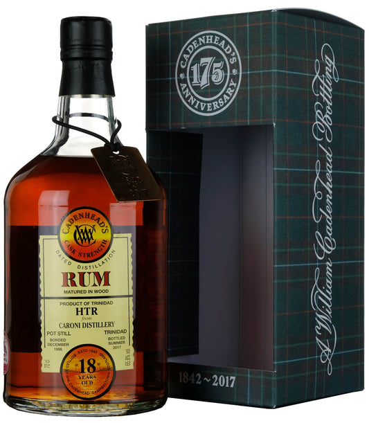 HTR Caroni 1998-2017 | 18 Year Old Cadenhead's Single Cask Rum 175th Anniversary