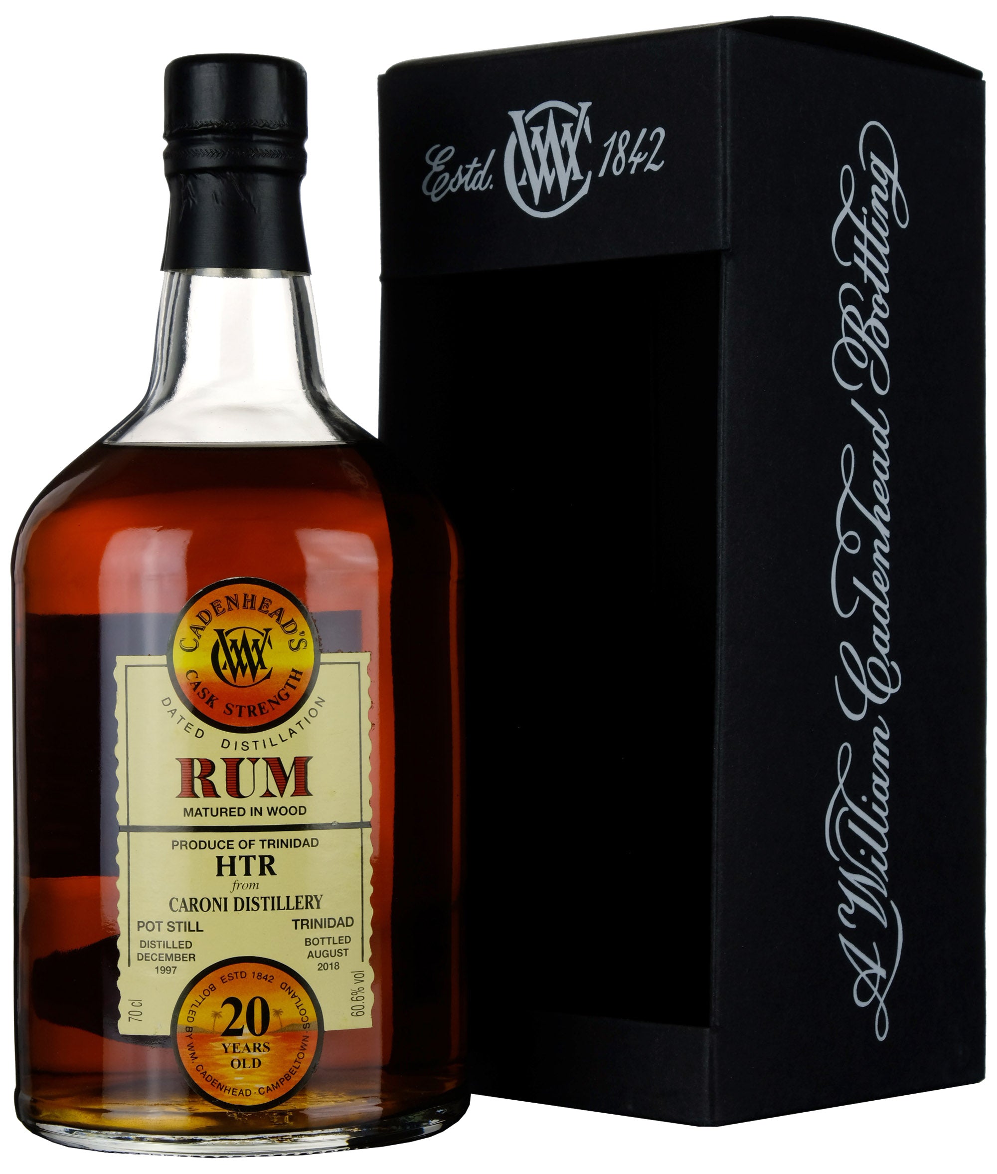 HTR Caroni 1997-2018 | 20 Year Old Cadenhead's Single Cask Rum