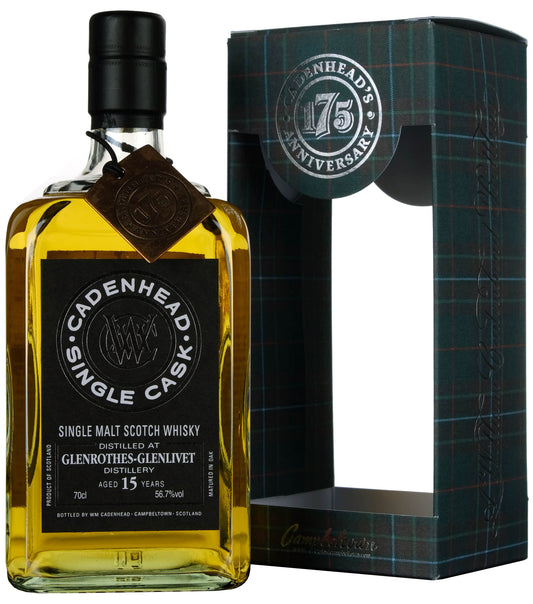 Glenrothes 2002-2017 | 15 Year Old Cadenhead's Single Cask 175th Anniversary Japan Exclusive