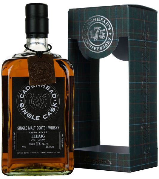 Ledaig 2005-2017 | 12 Year Old Cadenhead's Single Cask 175th Anniversary HNWS Taiwan 12th Anniversary