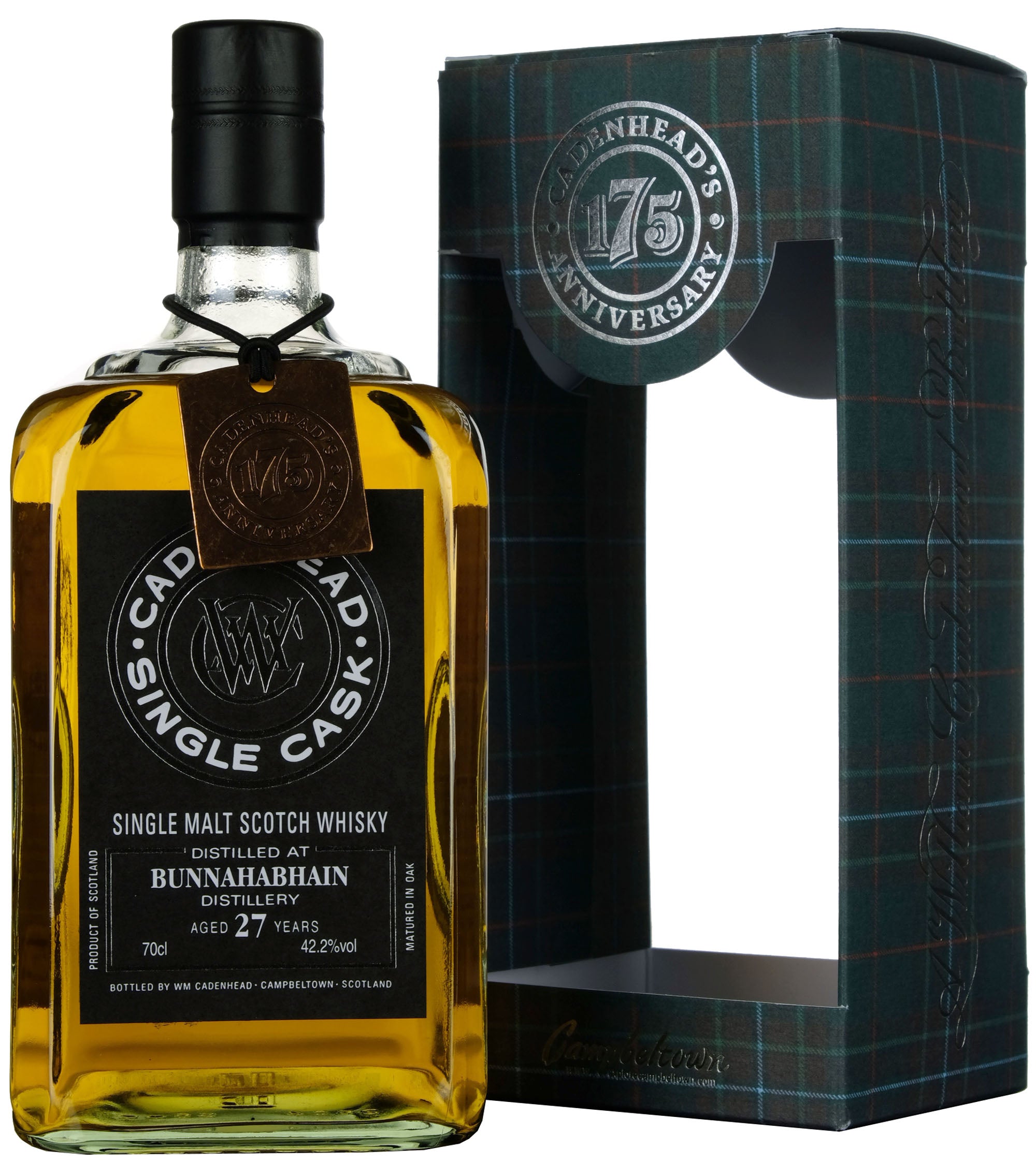 Bunnahabhain 1989-2017 | 27 Year Old Cadenhead's Single Cask 175th Anniversary Whiskyfair Takao Exclusive