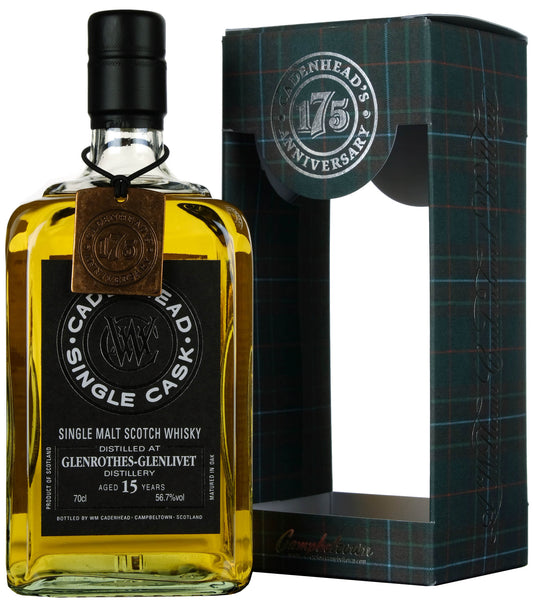 Glenrothes 2002-2017 | 15 Year Old Cadenhead's Single Cask 175th Anniversary Japan Exclusive