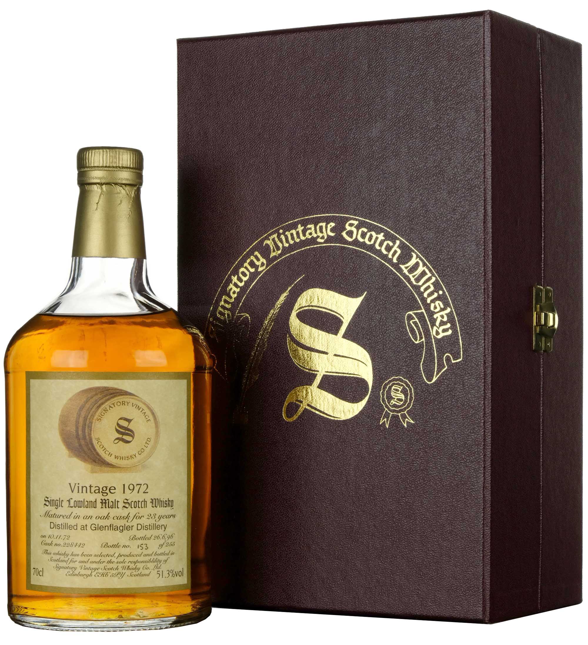 Glen Flagler 1972-1996 | 23 Year Old Signatory Vintage Single Cask 228442