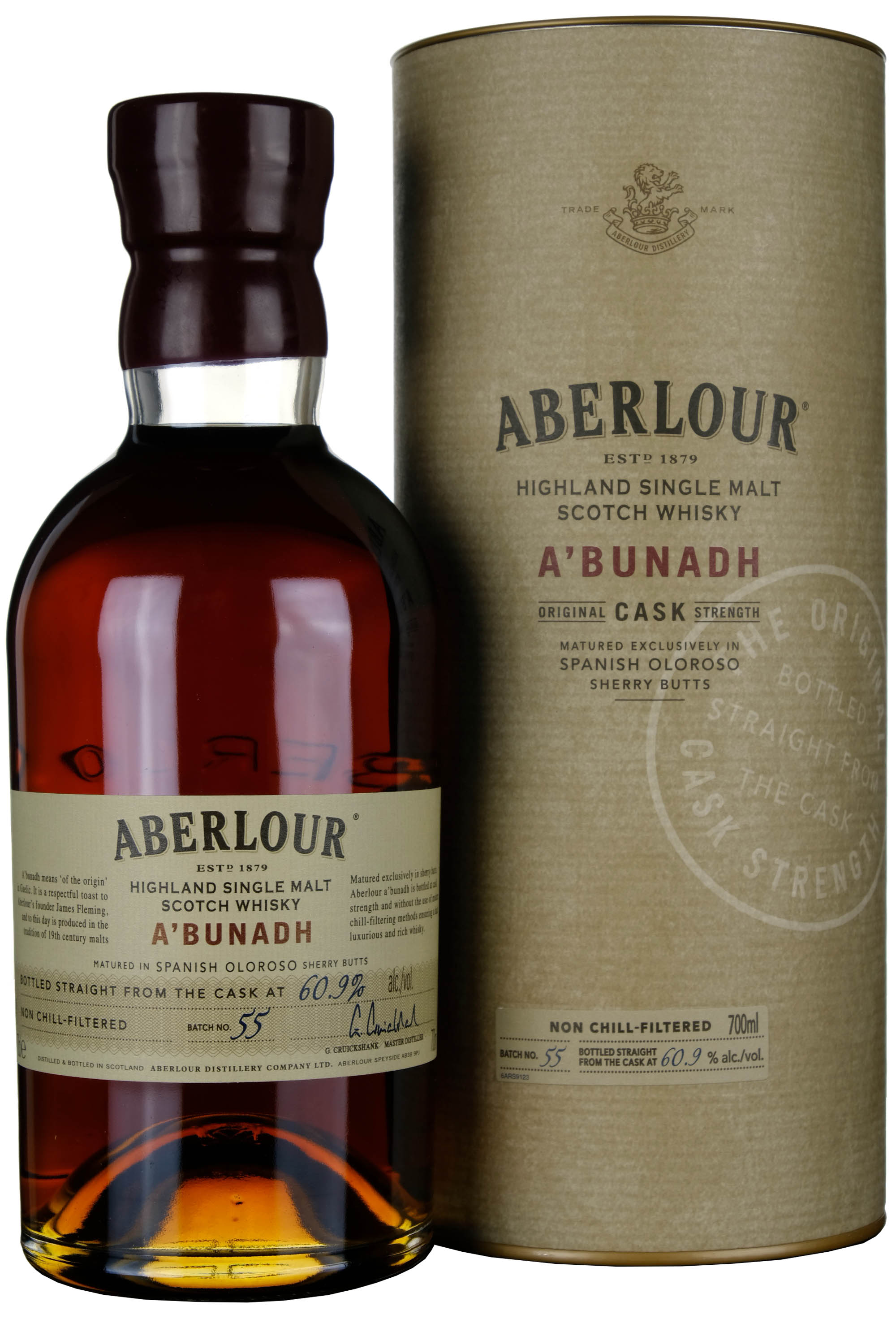 Aberlour A'bunadh Batch 55 Bottled 2016