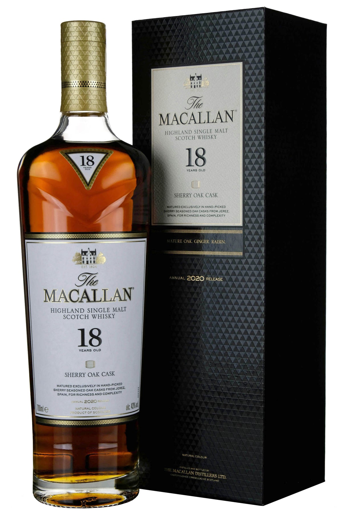 Macallan 18 Year Old Sherry Oak Cask 2020 Release