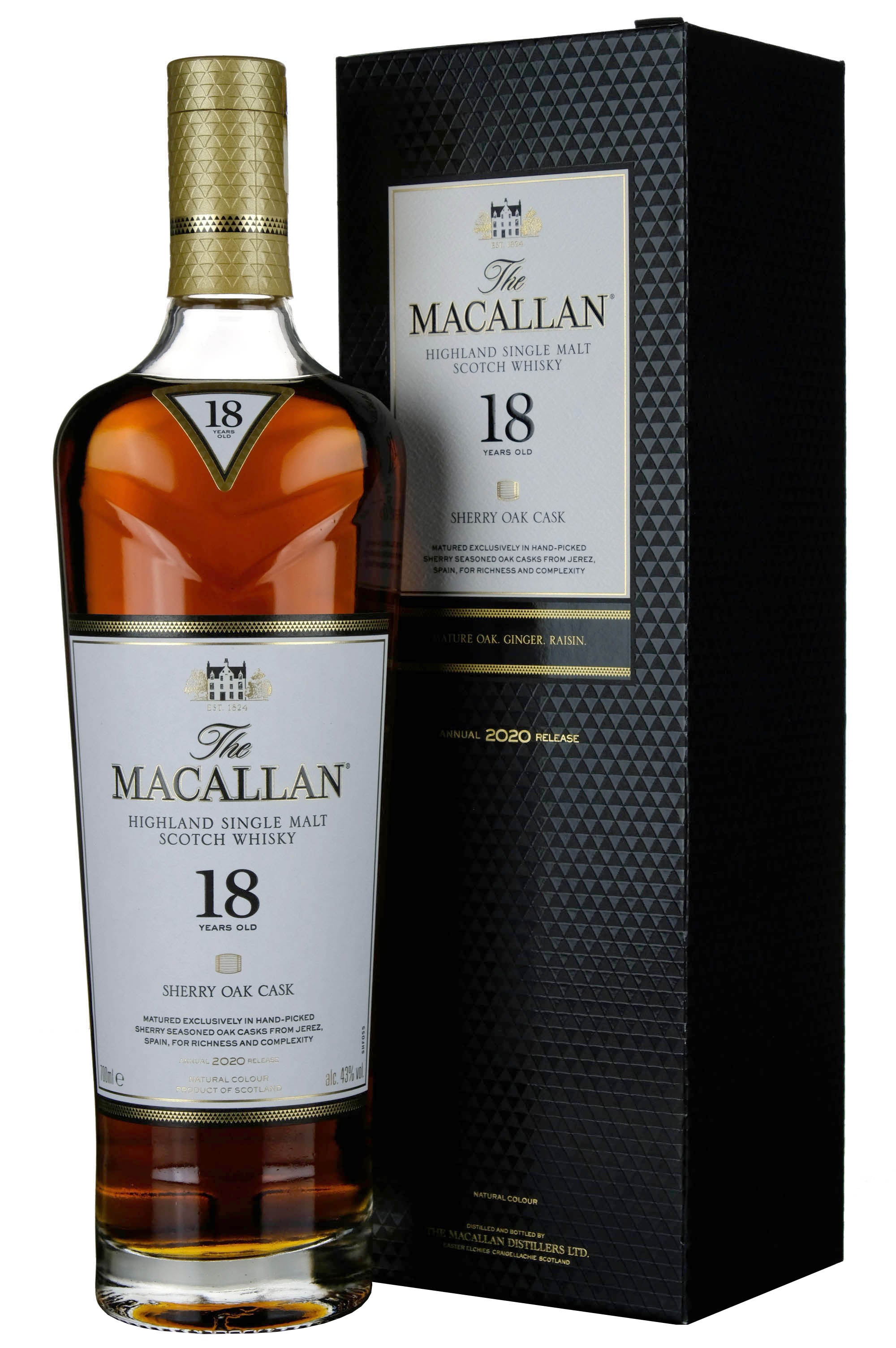 Macallan 18 Year Old Sherry Oak Cask 2020 Release