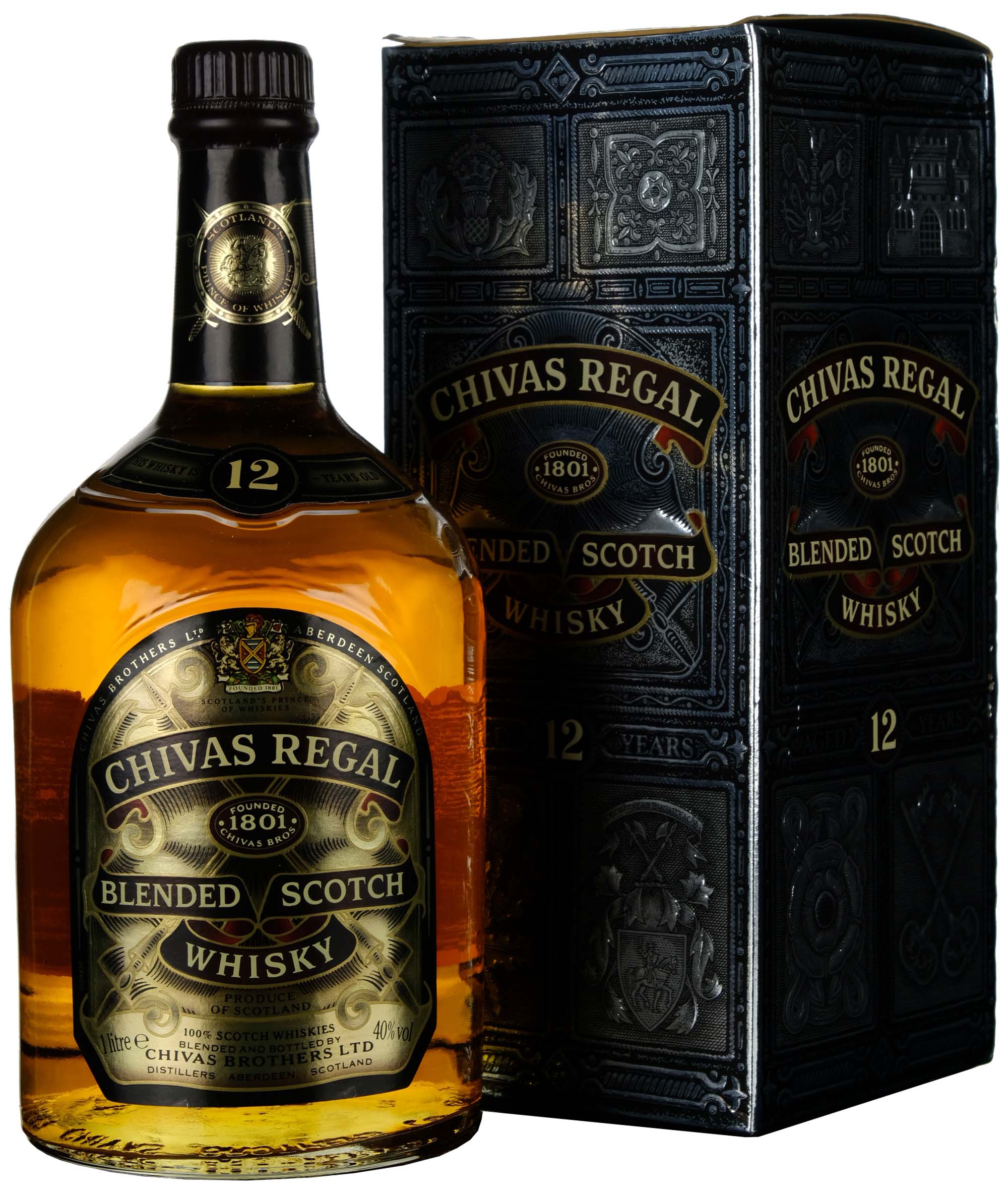 Chivas Regal 12 Year Old Early 2000s 1 Litre
